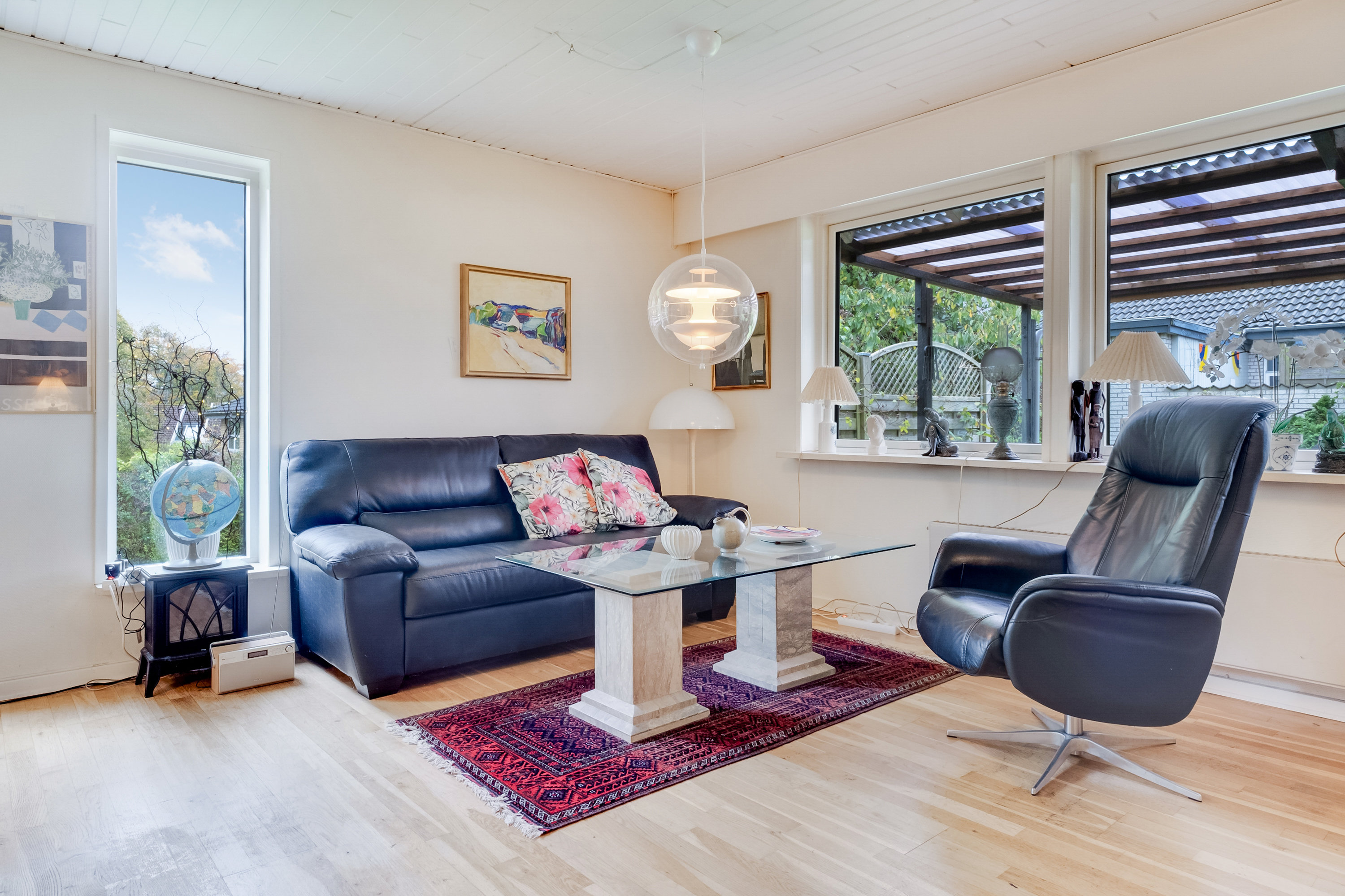 Fremhævet stue billede i fuldskærmstilstand. Billede af Hyldegårdsvej 35, Brylle, 5690 Tommerup