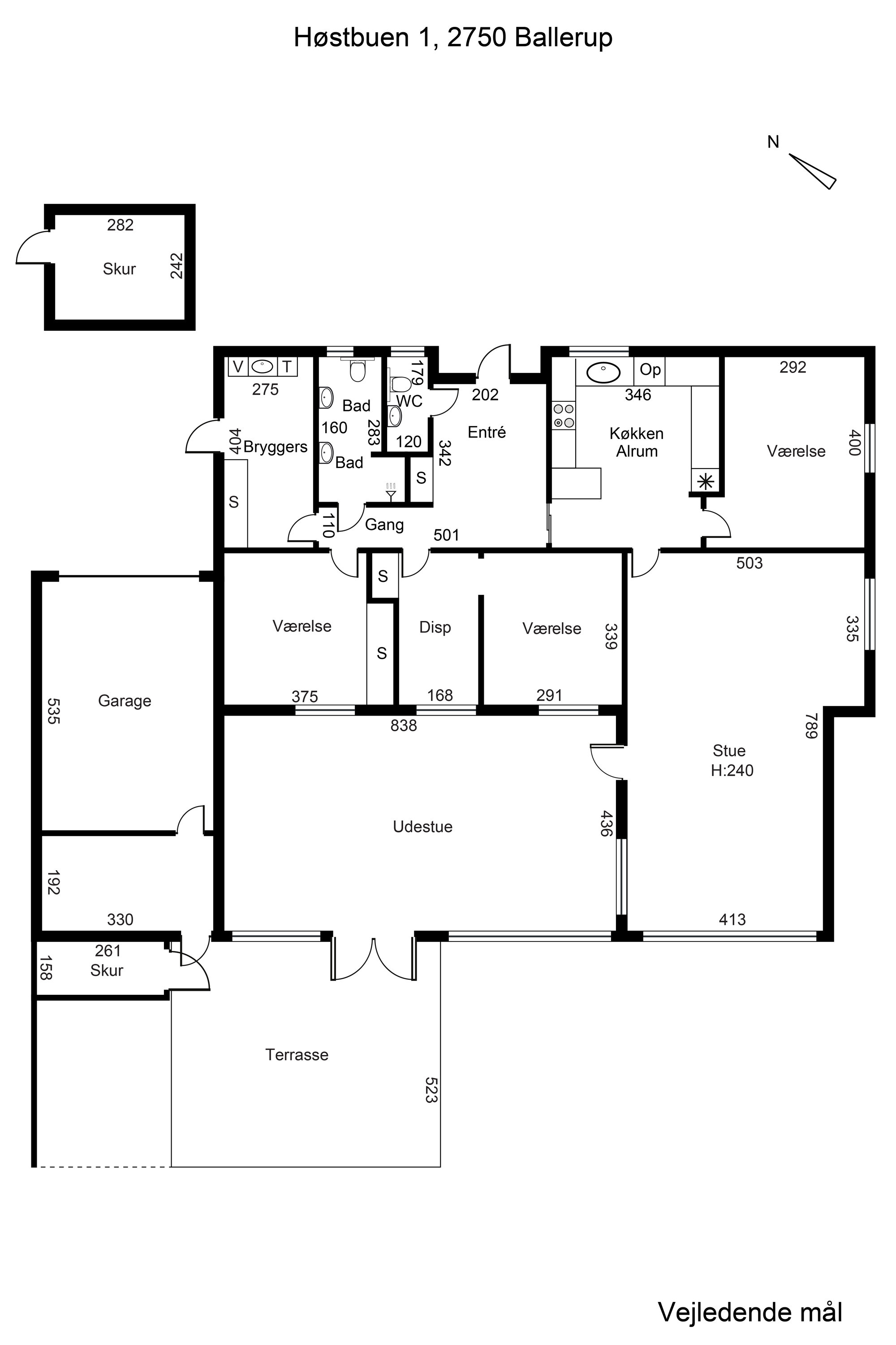 Plantegninger billede af Høstbuen 1, 2750 Ballerup