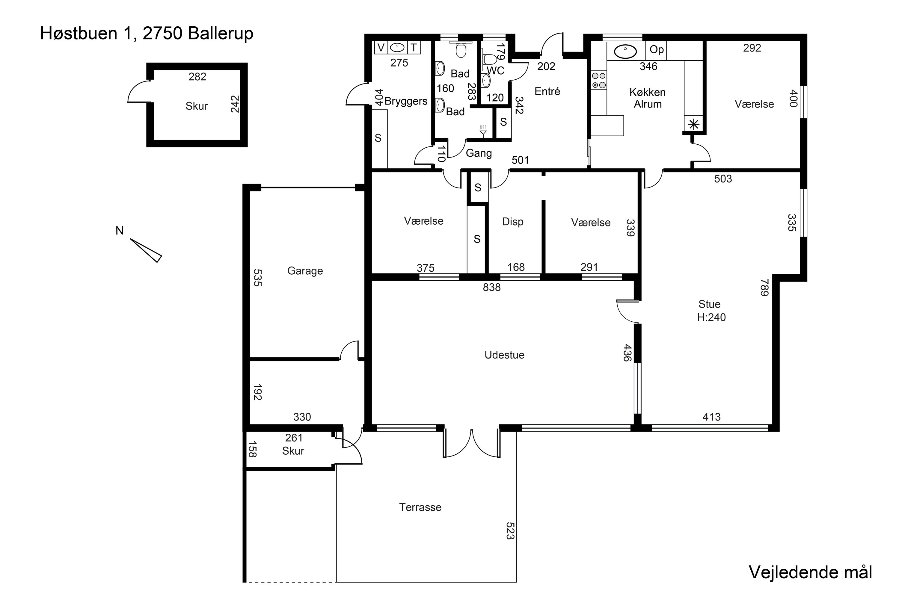 Plantegninger billede af Høstbuen 1, 2750 Ballerup