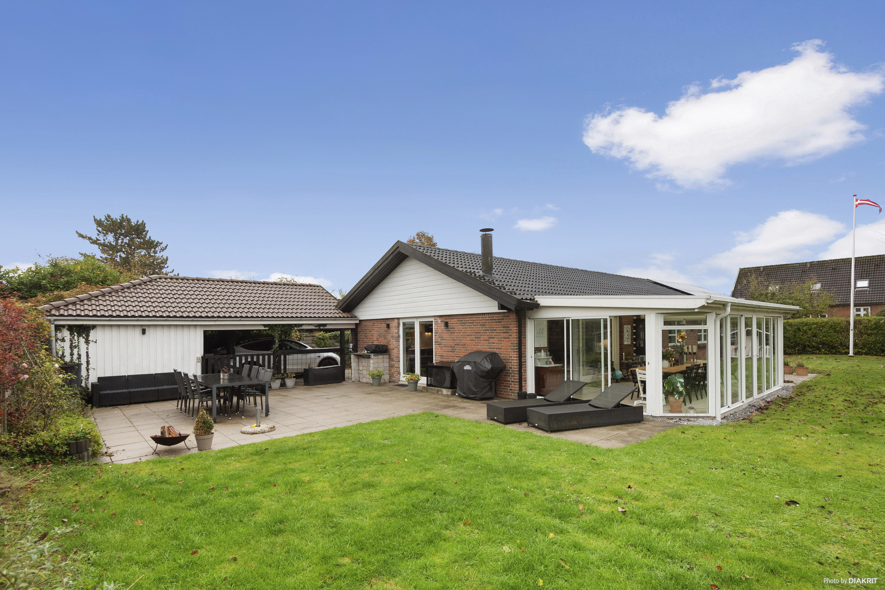 Villa: Ejendommen på Lærkevænget 8, Ejby, 4623 Lille Skensved