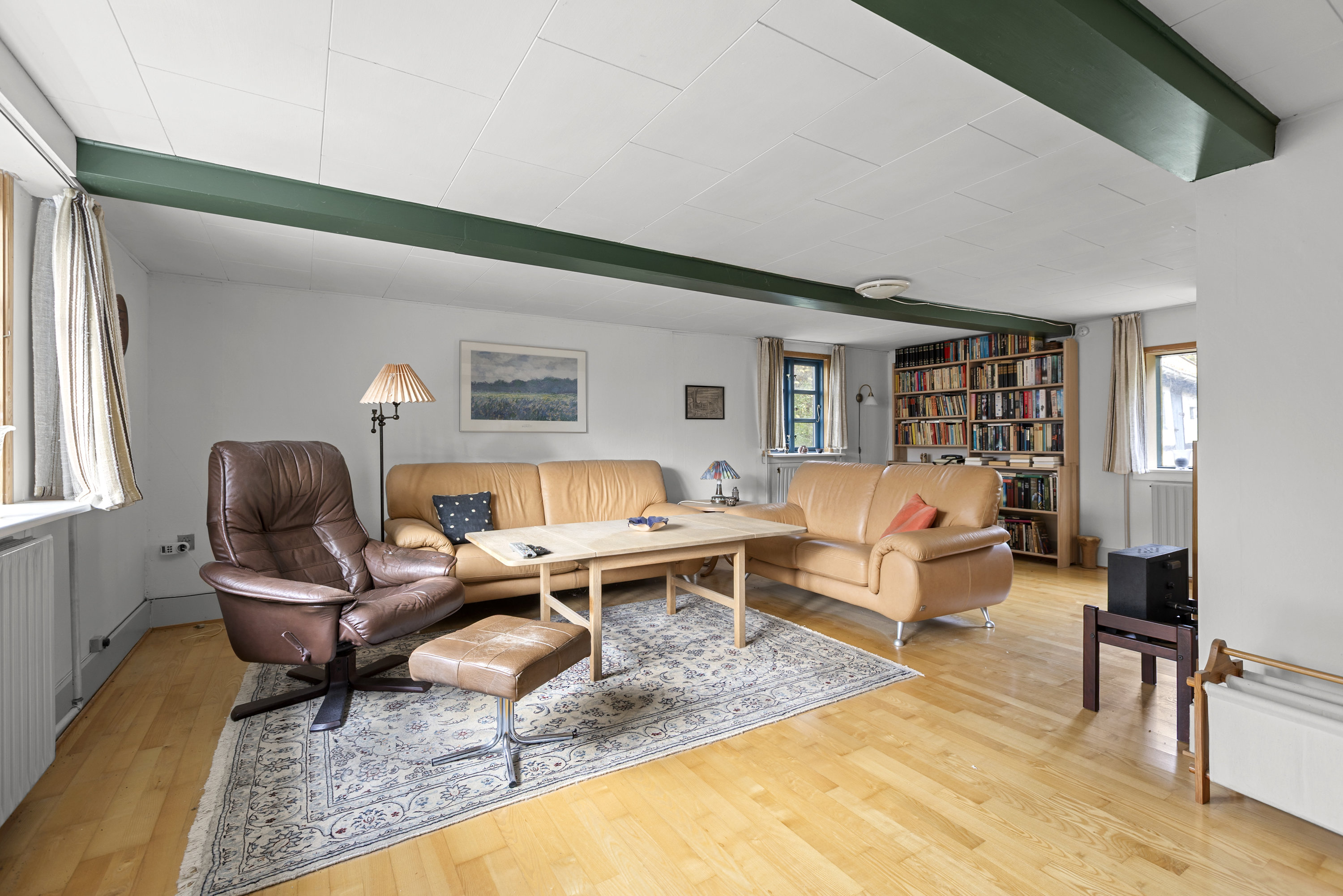 Fremhævet stue billede i fuldskærmstilstand. Billede af Søgade 6, Venslev, 4050 Skibby