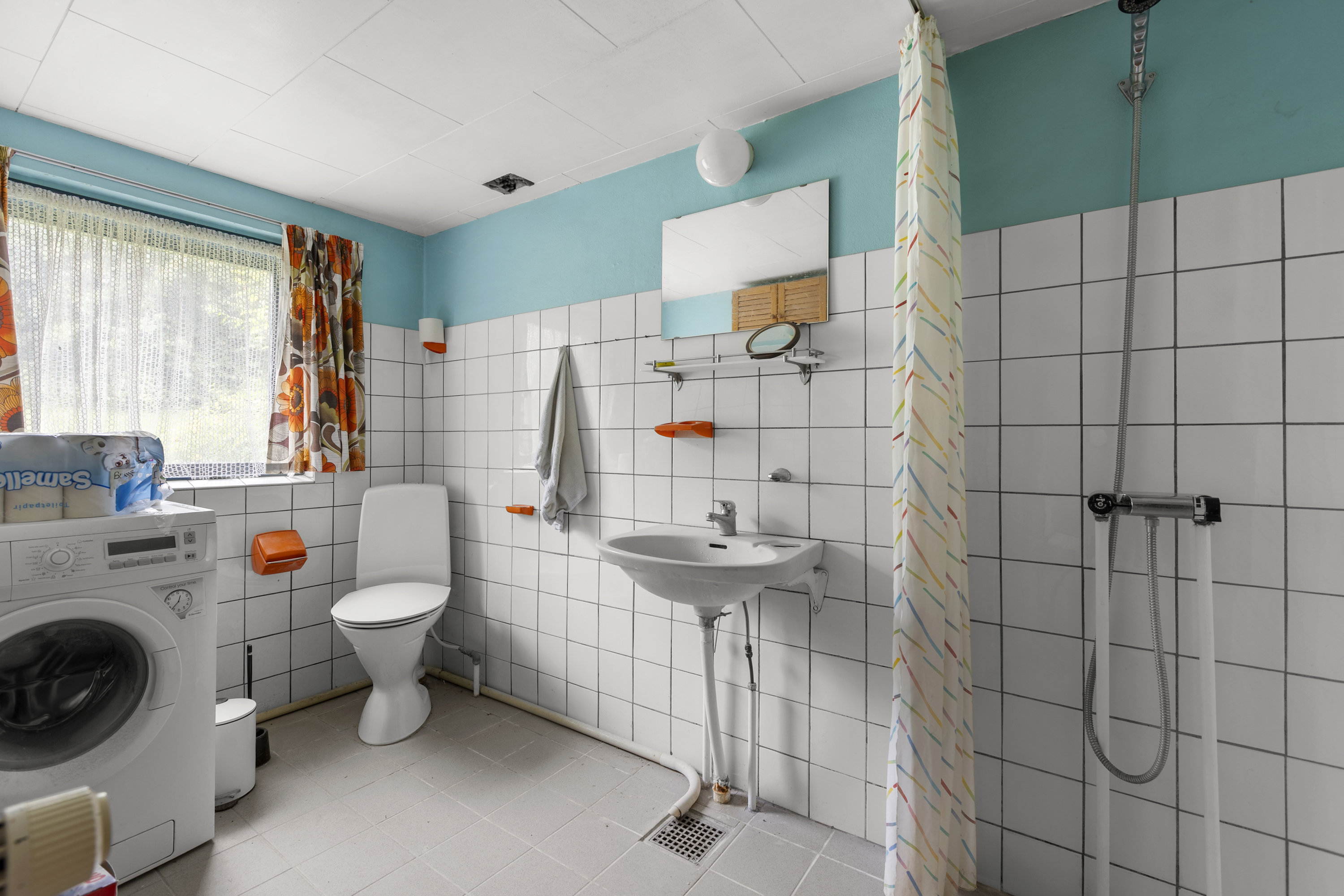 Fremhævet badeværelse billede i fuldskærmstilstand. Billede af Søgade 6, Venslev, 4050 Skibby