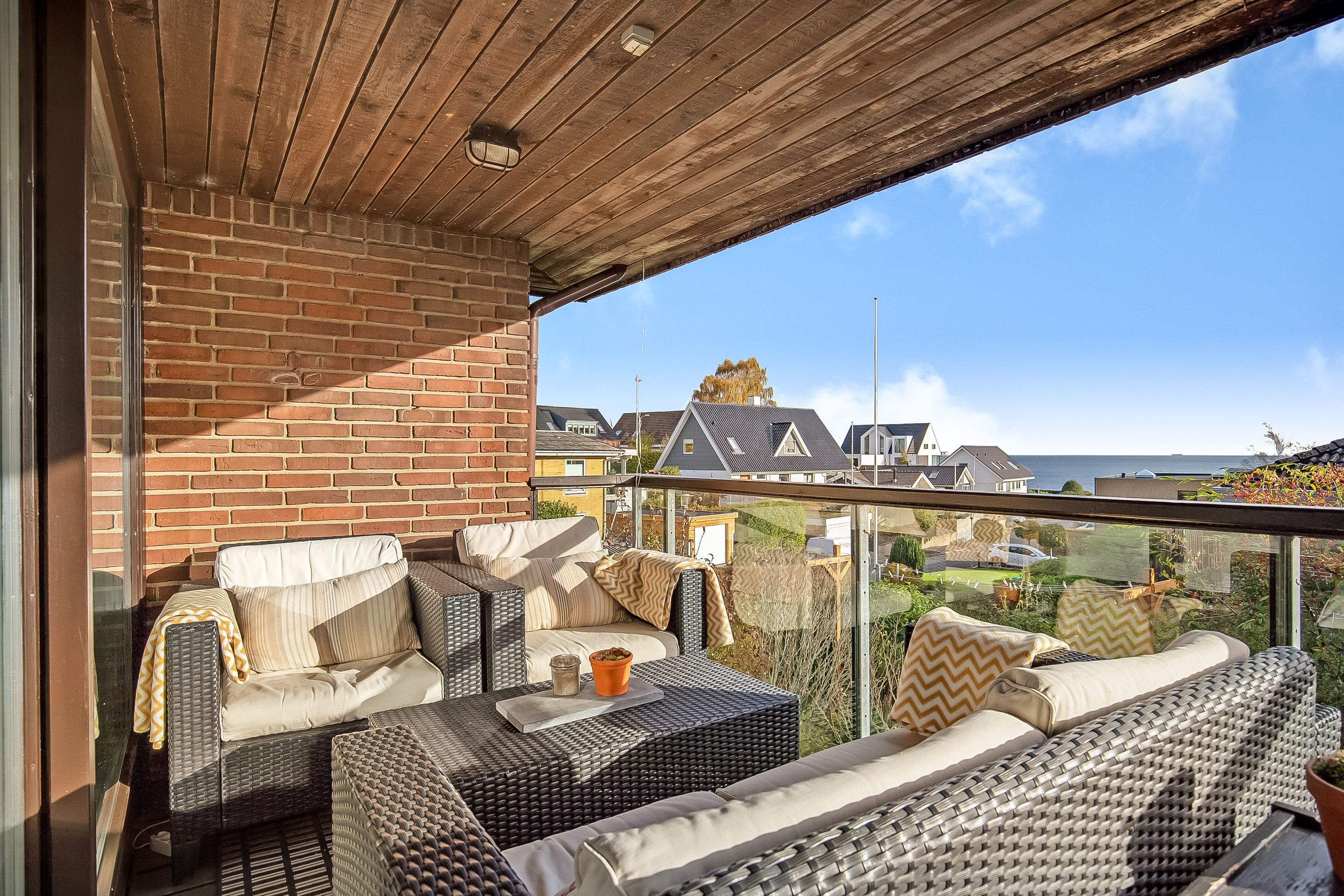 Fremhævet altan billede i fuldskærmstilstand. Billede af Strandagervænget 15, Erritsø, 7000 Fredericia