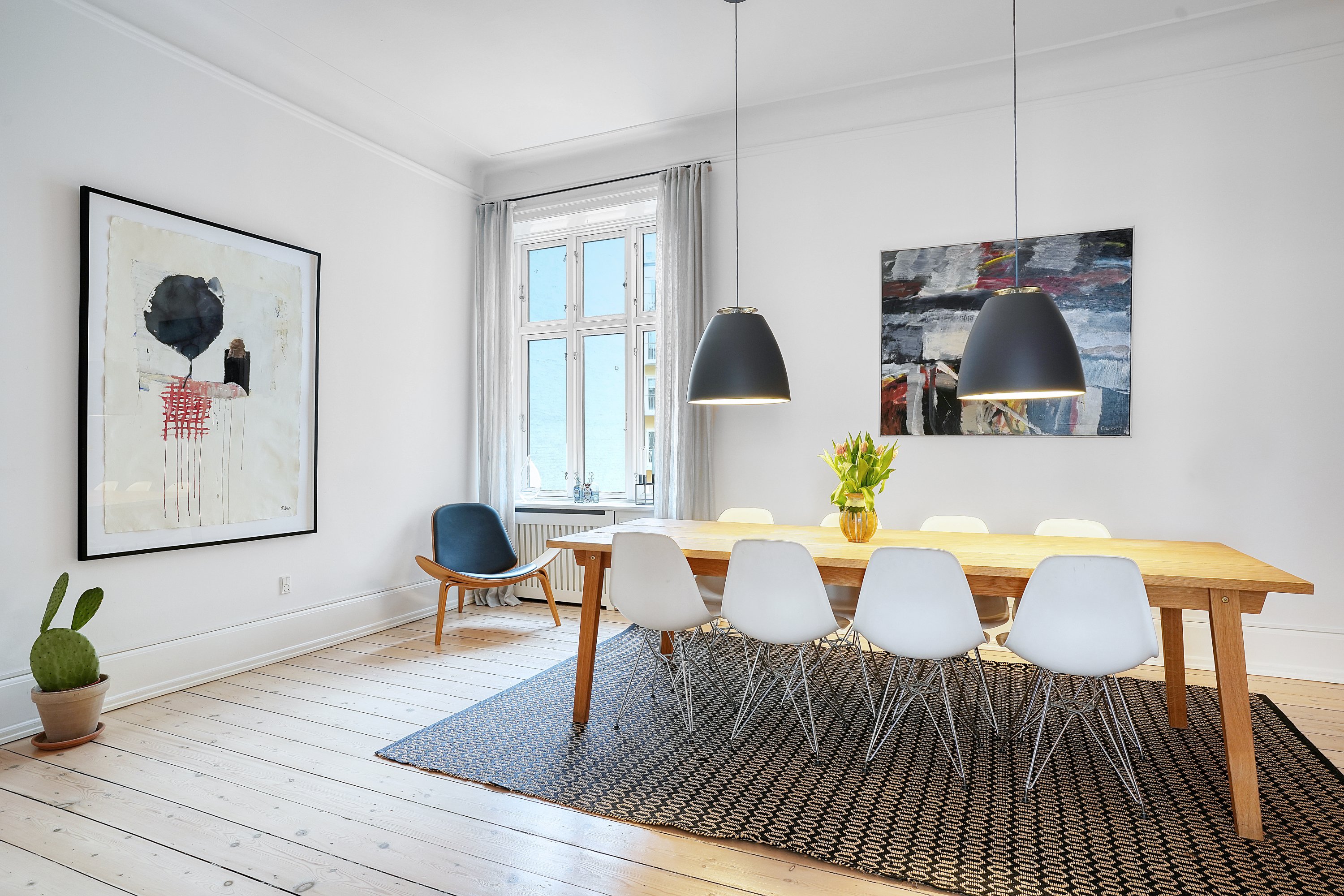 Fremhævet spisestue billede i fuldskærmstilstand. Billede af Holsteinsgade 7, 2., 2100 København Ø