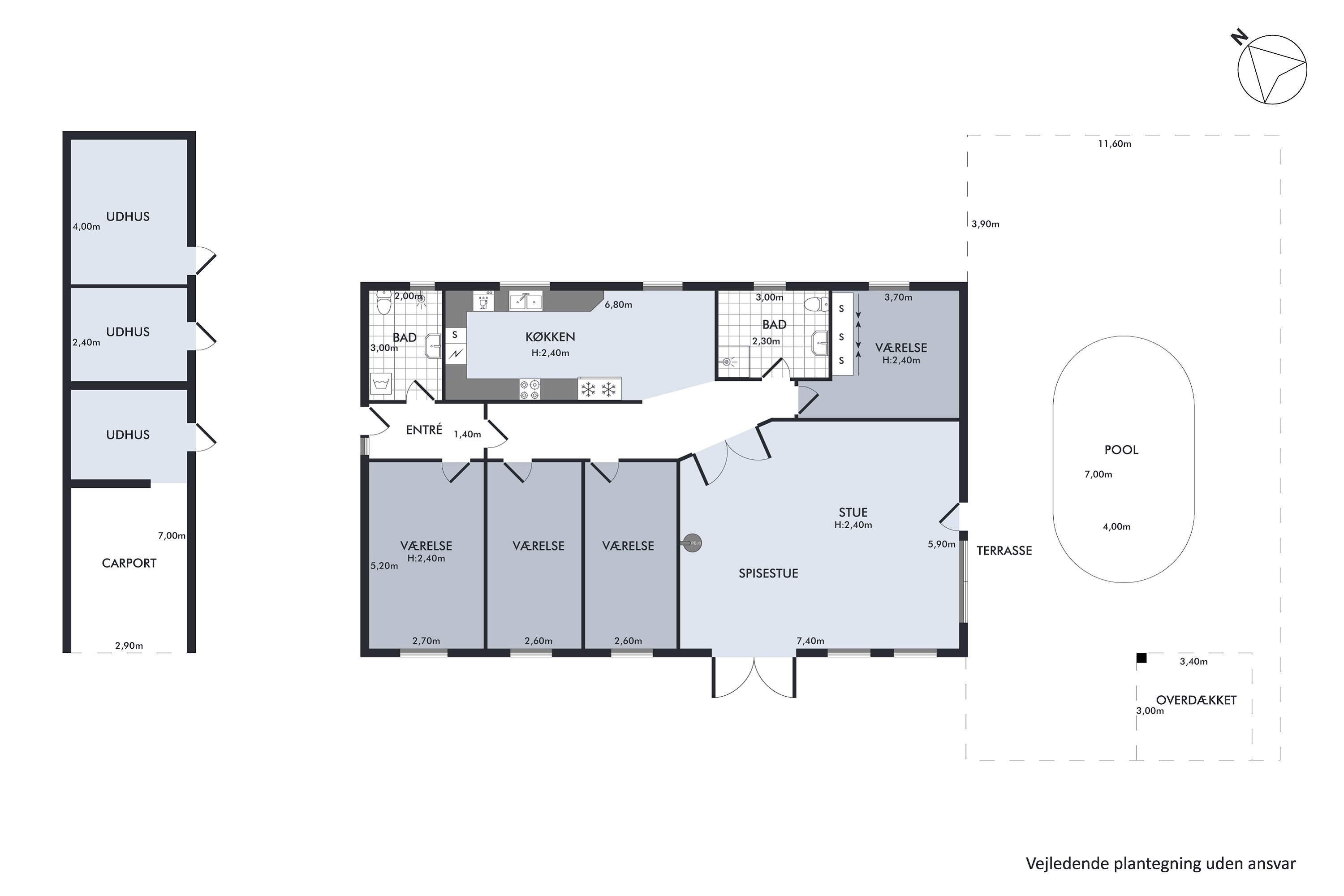 Plantegninger billede af Rafteager 4, Baldersbrønde, 2640 Hedehusene