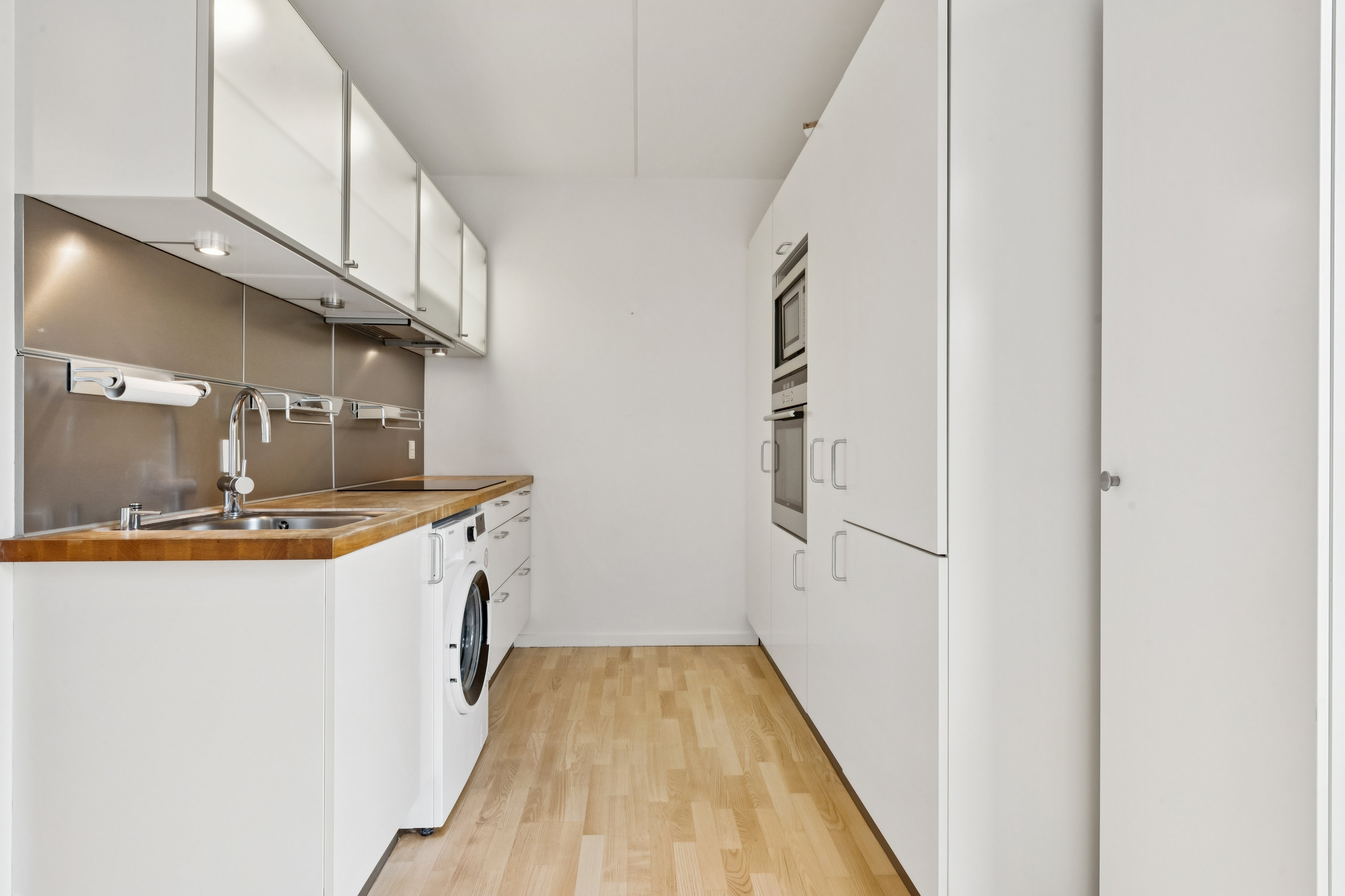 Fremhævet køkken billede i fuldskærmstilstand. Billede af Vinkelvej 12E, 3. th., 2800 Kongens Lyngby