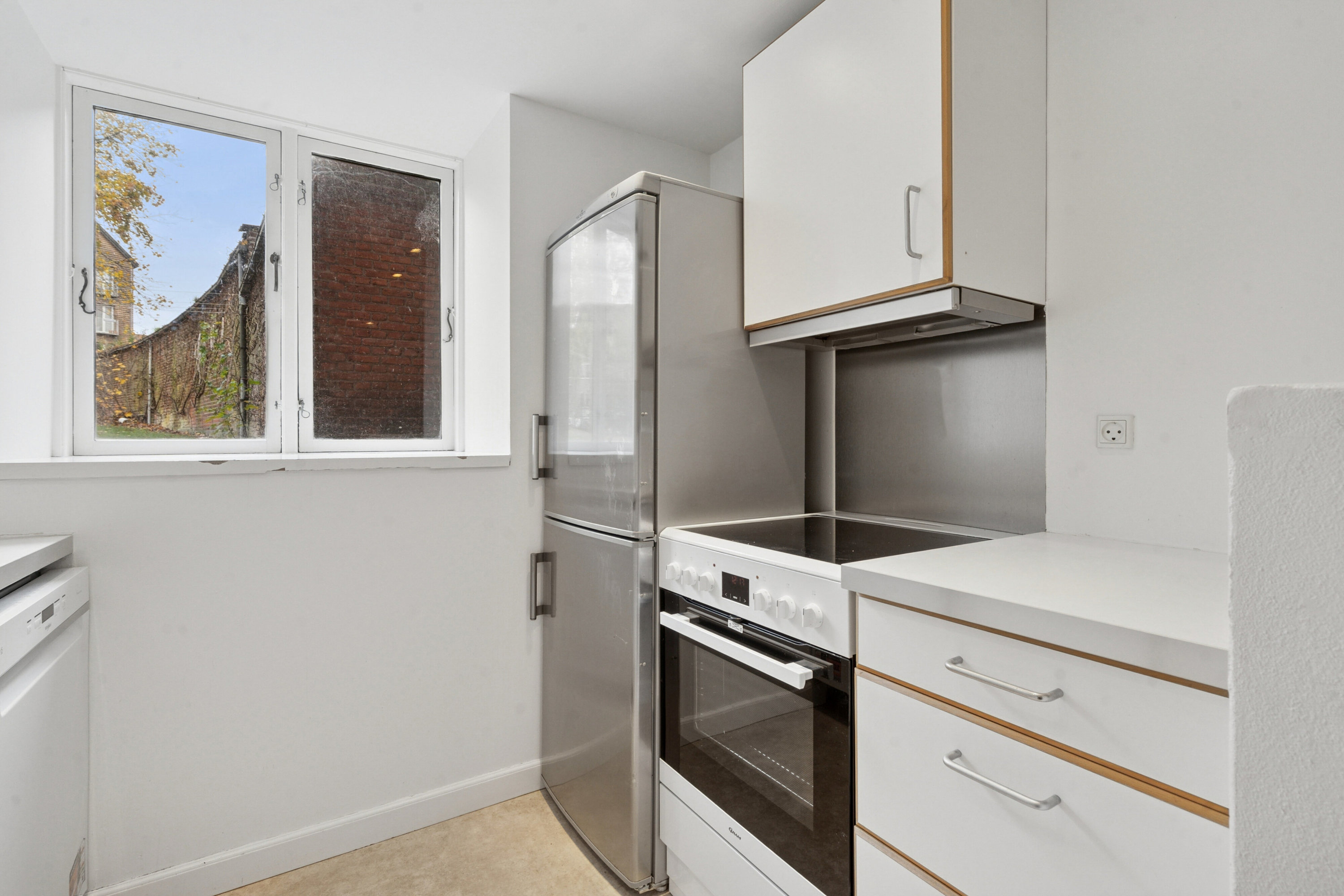 Fremhævet køkken billede i fuldskærmstilstand. Billede af Langelandsgade 201, kld.., 8200 Aarhus N