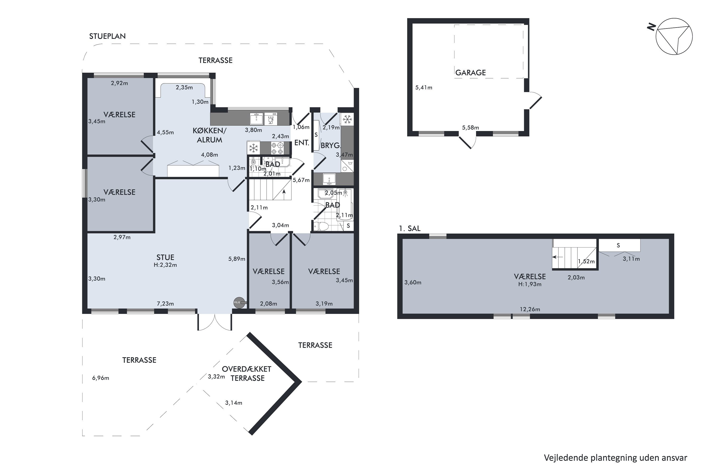 Plantegninger billede af Ørnevej 102, Snestrup, 5210 Odense NV