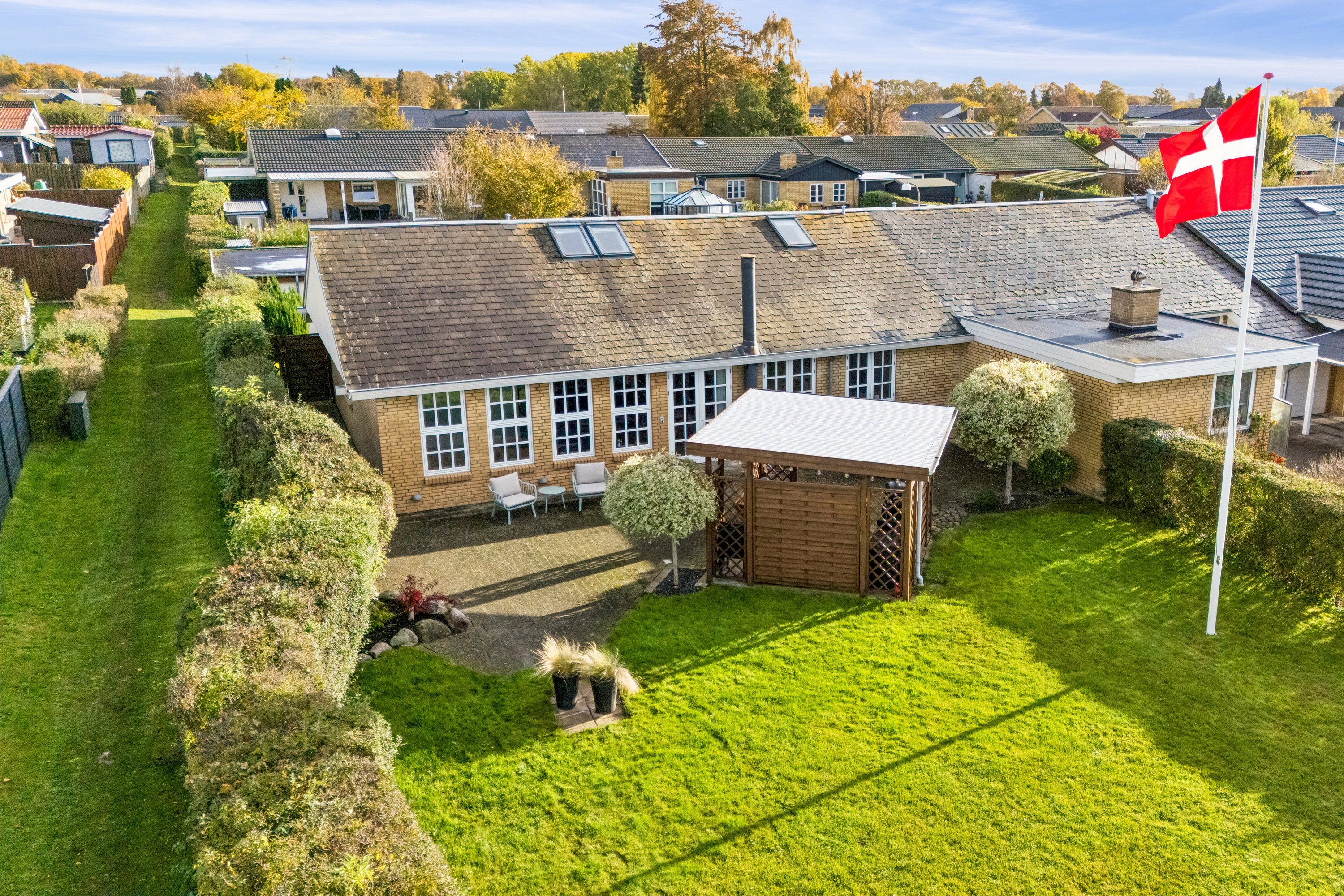 Fremhævet have billede i fuldskærmstilstand. Billede af Ørnevej 102, Snestrup, 5210 Odense NV