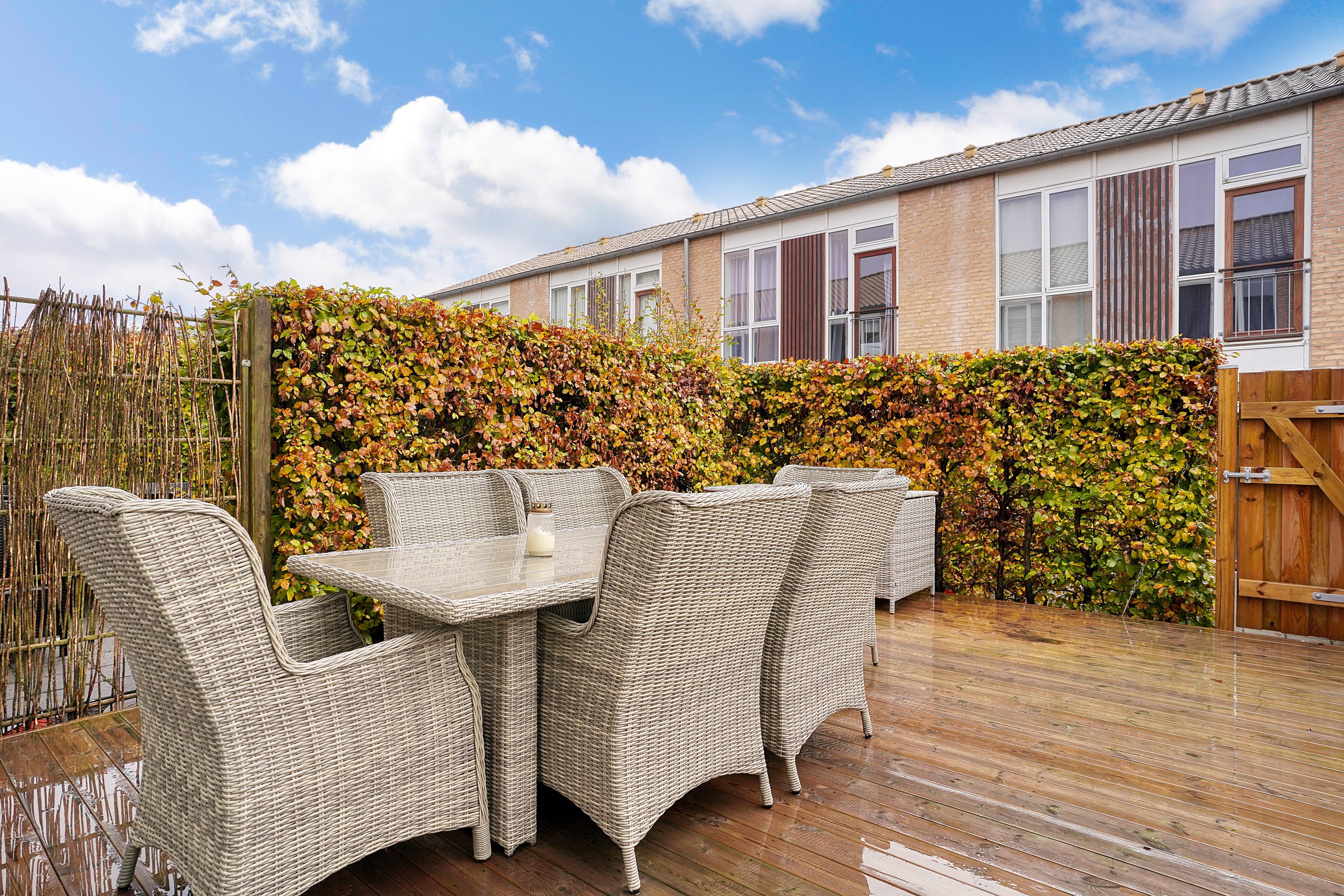 Fremhævet terrasse billede i fuldskærmstilstand. Billede af Belvederevej 6E, 3000 Helsingør