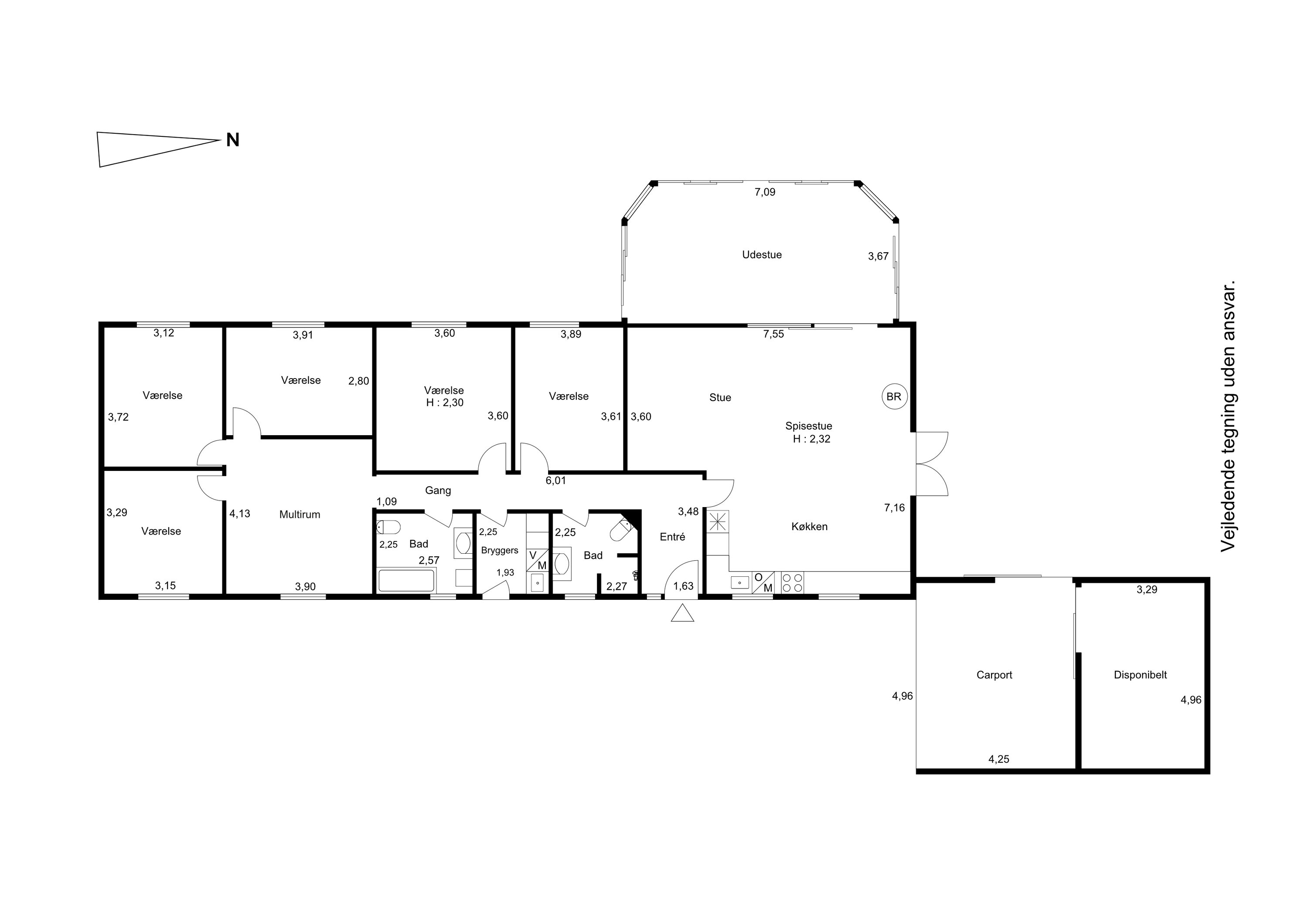 Plantegninger billede af Lærkevænget 8, Ejby, 4623 Lille Skensved