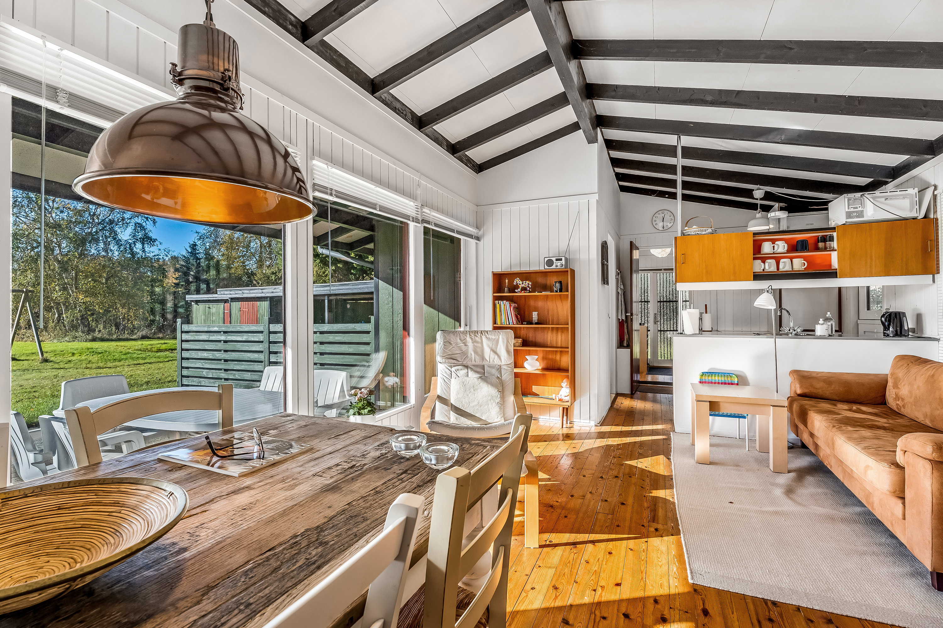 Fremhævet stue billede i fuldskærmstilstand. Billede af Filosofstræde 10, Hummingen, 4983 Dannemare