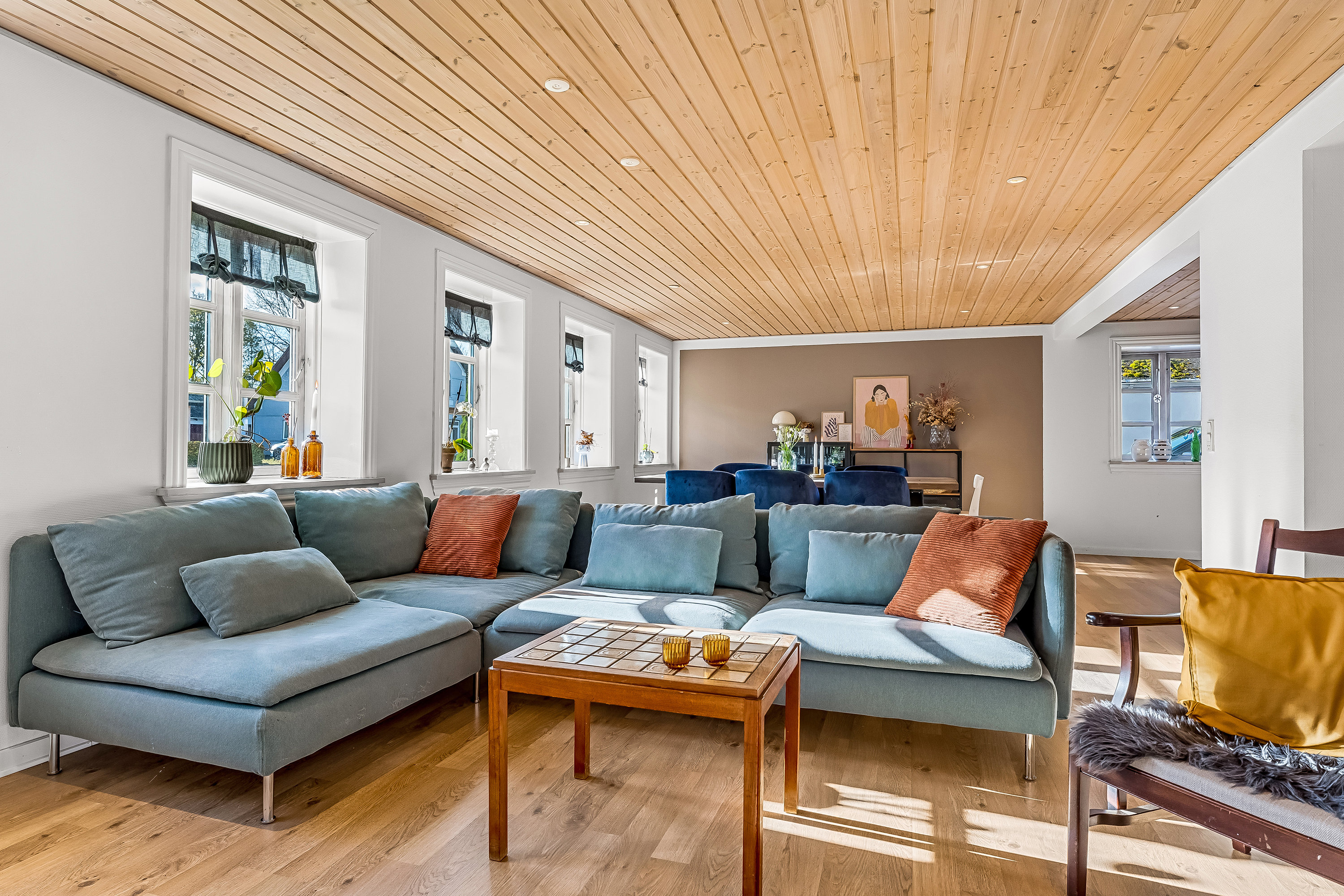 Fremhævet stue billede i fuldskærmstilstand. Billede af Tillitsevej 23, 4983 Dannemare