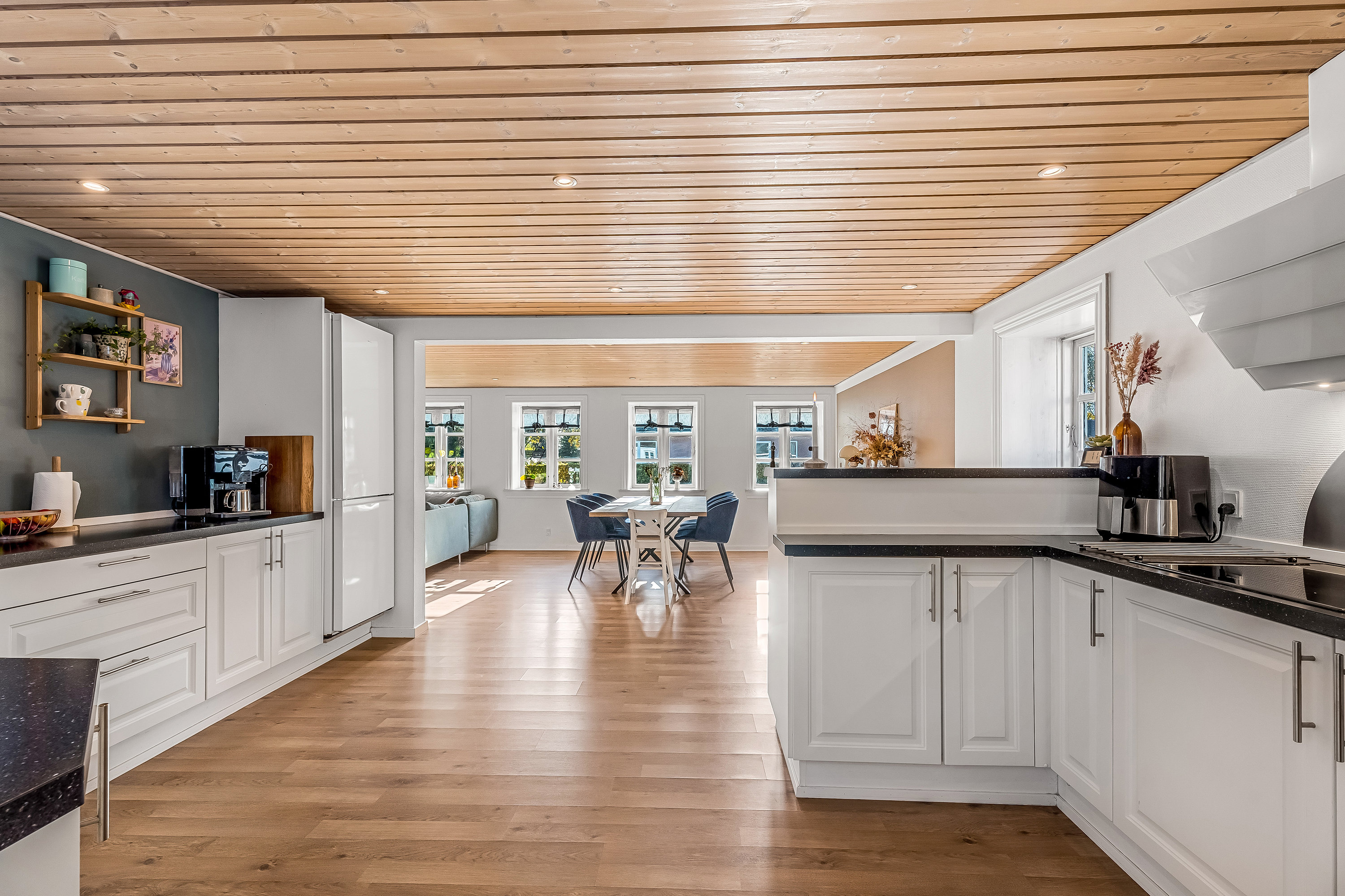 Fremhævet køkken billede i fuldskærmstilstand. Billede af Tillitsevej 23, 4983 Dannemare