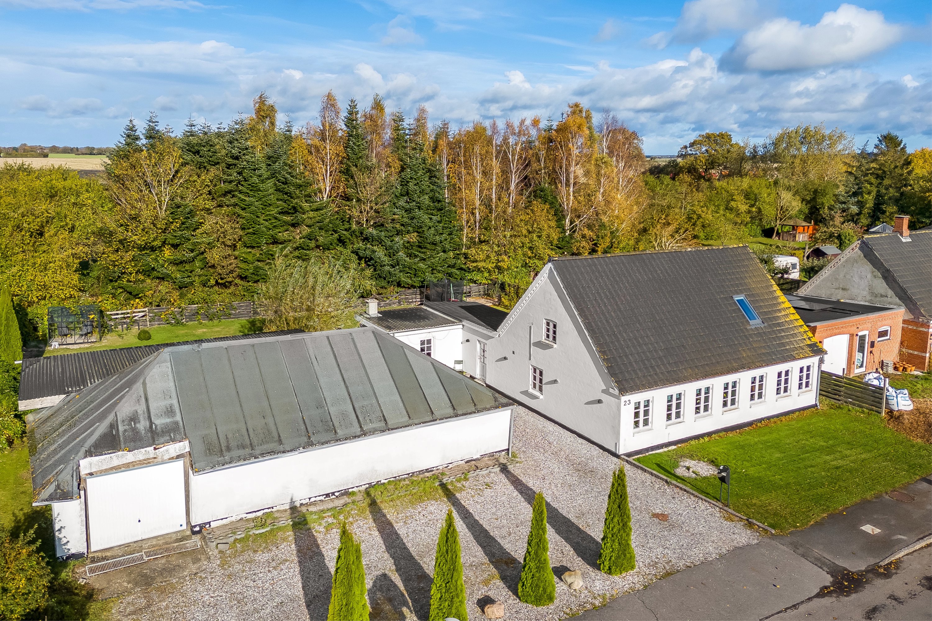 Villa: Facade på Tillitsevej 23, 4983 Dannemare