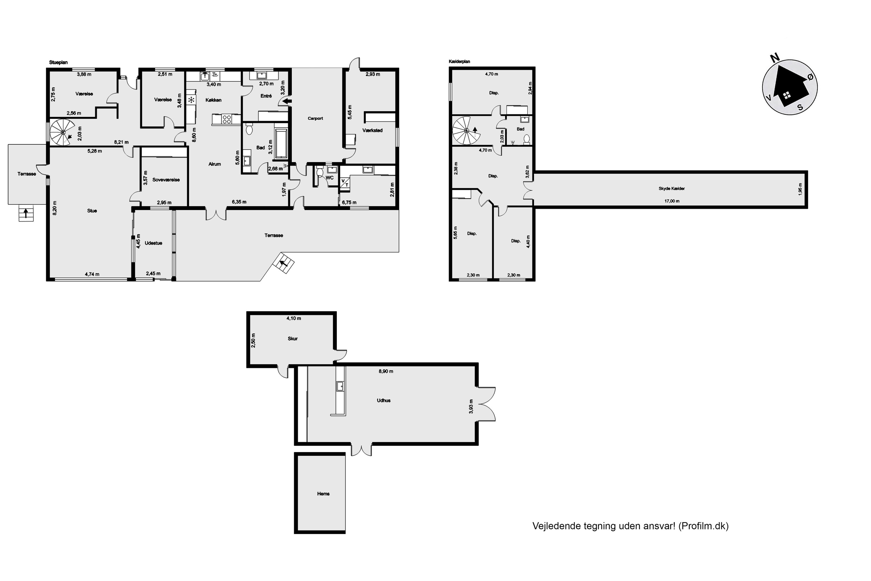 Plantegninger billede af Elmevænget 3, Tvis, 7500 Holstebro
