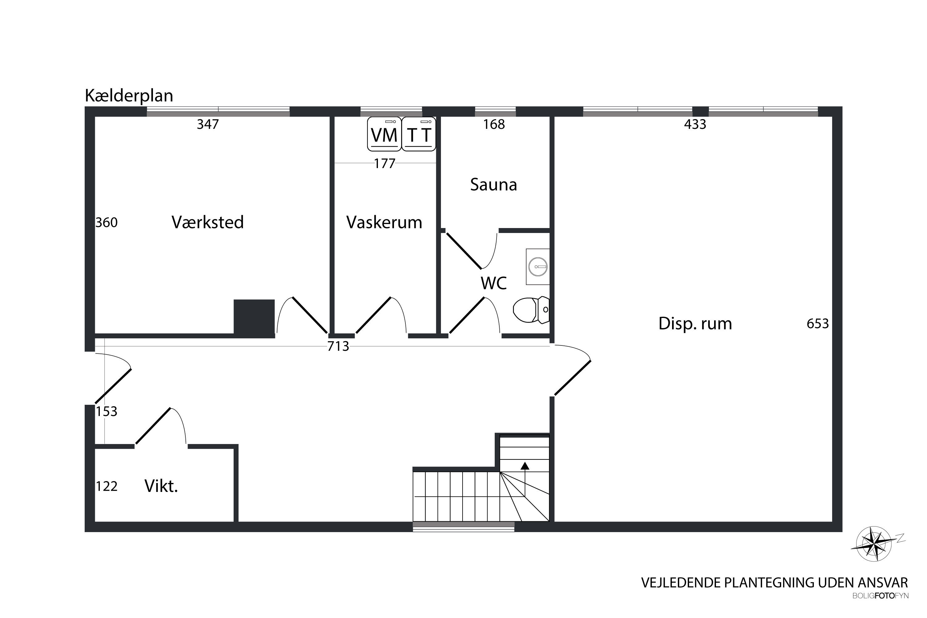 Plantegninger billede af Kåsvænget 21, Strib, 5500 Middelfart