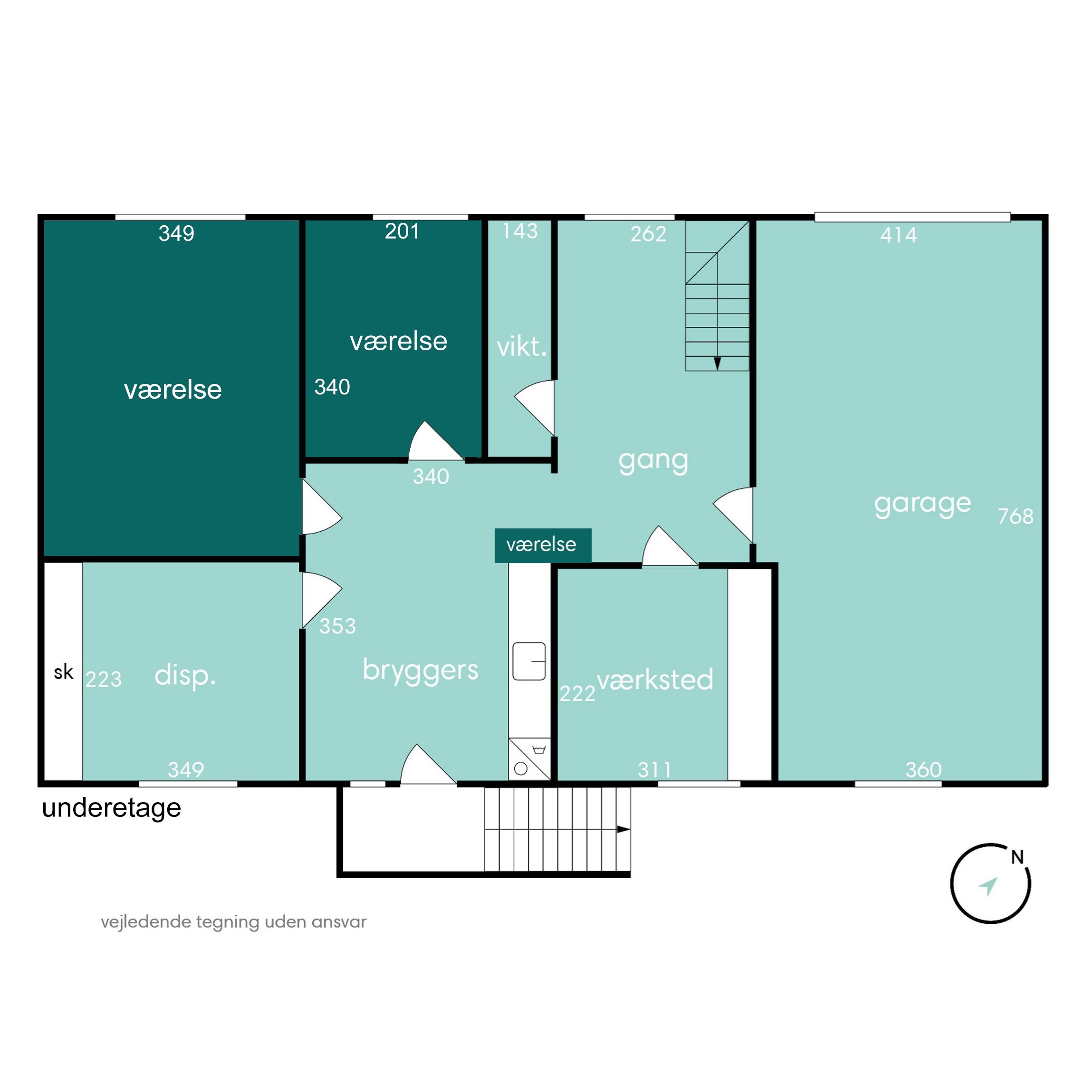 Plantegninger billede af Bjernemarksvej 35, Tåsinge, 5700 Svendborg