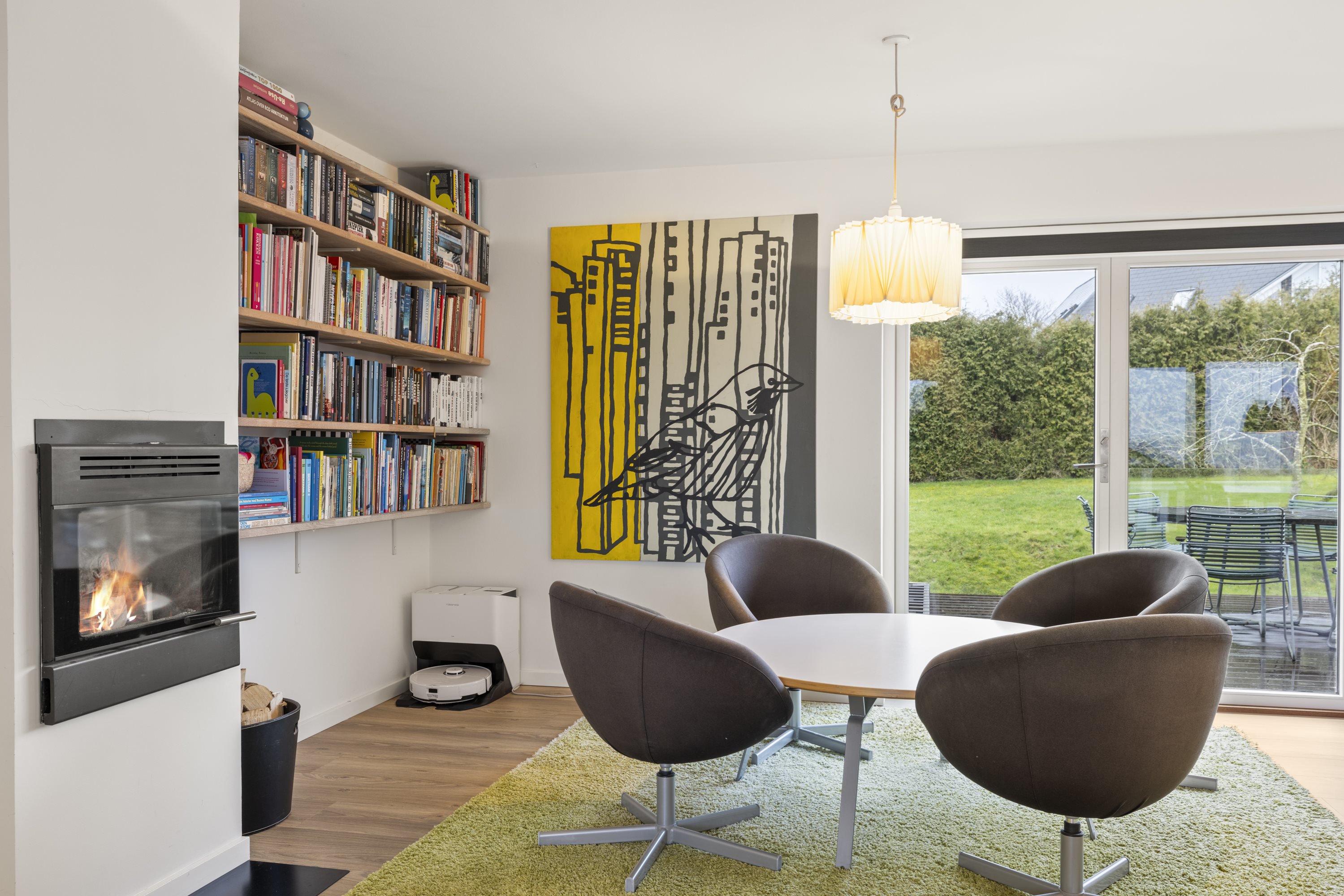 Fremhævet stue billede i fuldskærmstilstand. Billede af Bjernemarksvej 35, Tåsinge, 5700 Svendborg