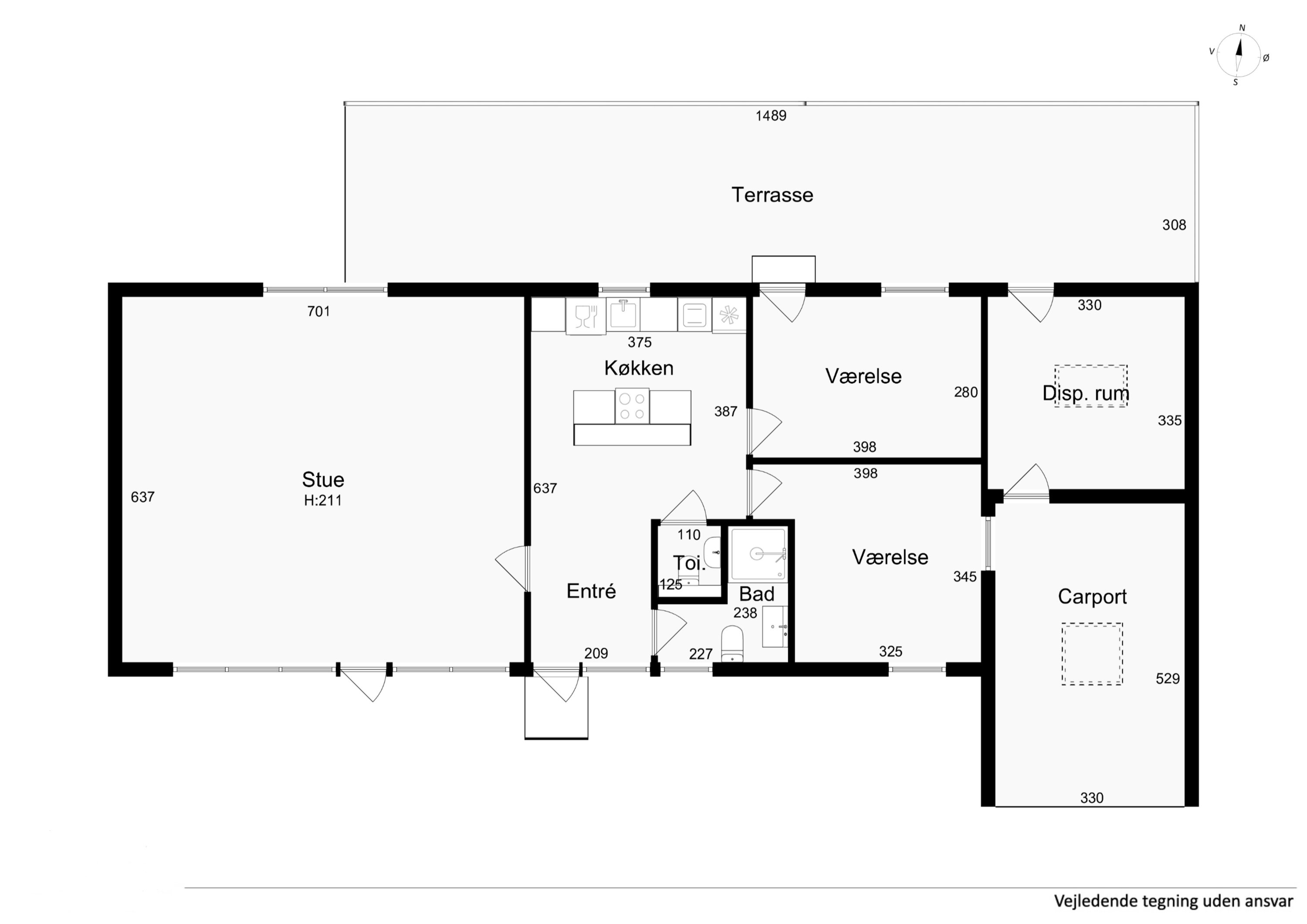 Plantegninger billede af Enggårdsgade 68B, 9000 Aalborg