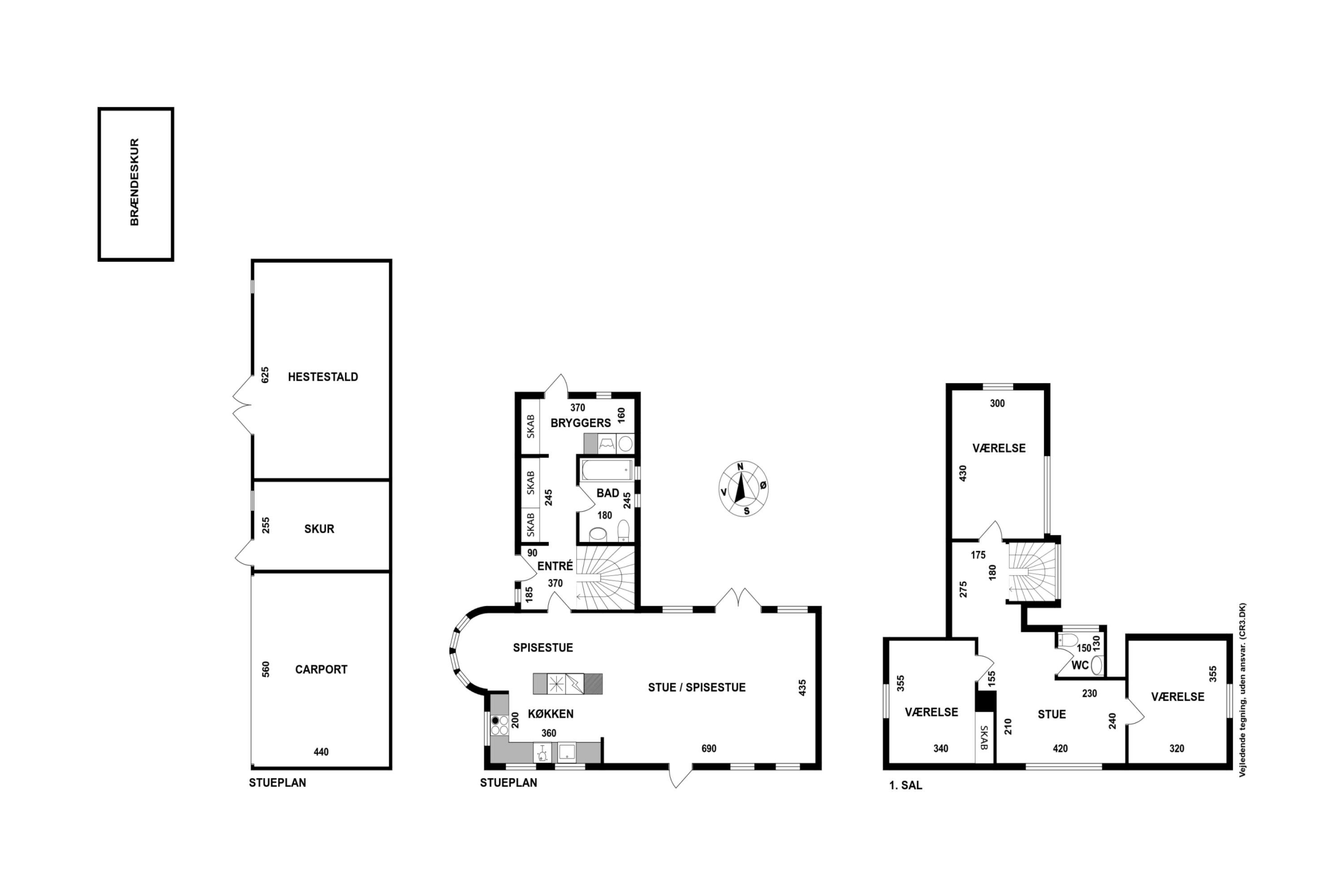 Plantegninger billede af Hovmosevej 19, Gadevang, 3400 Hillerød