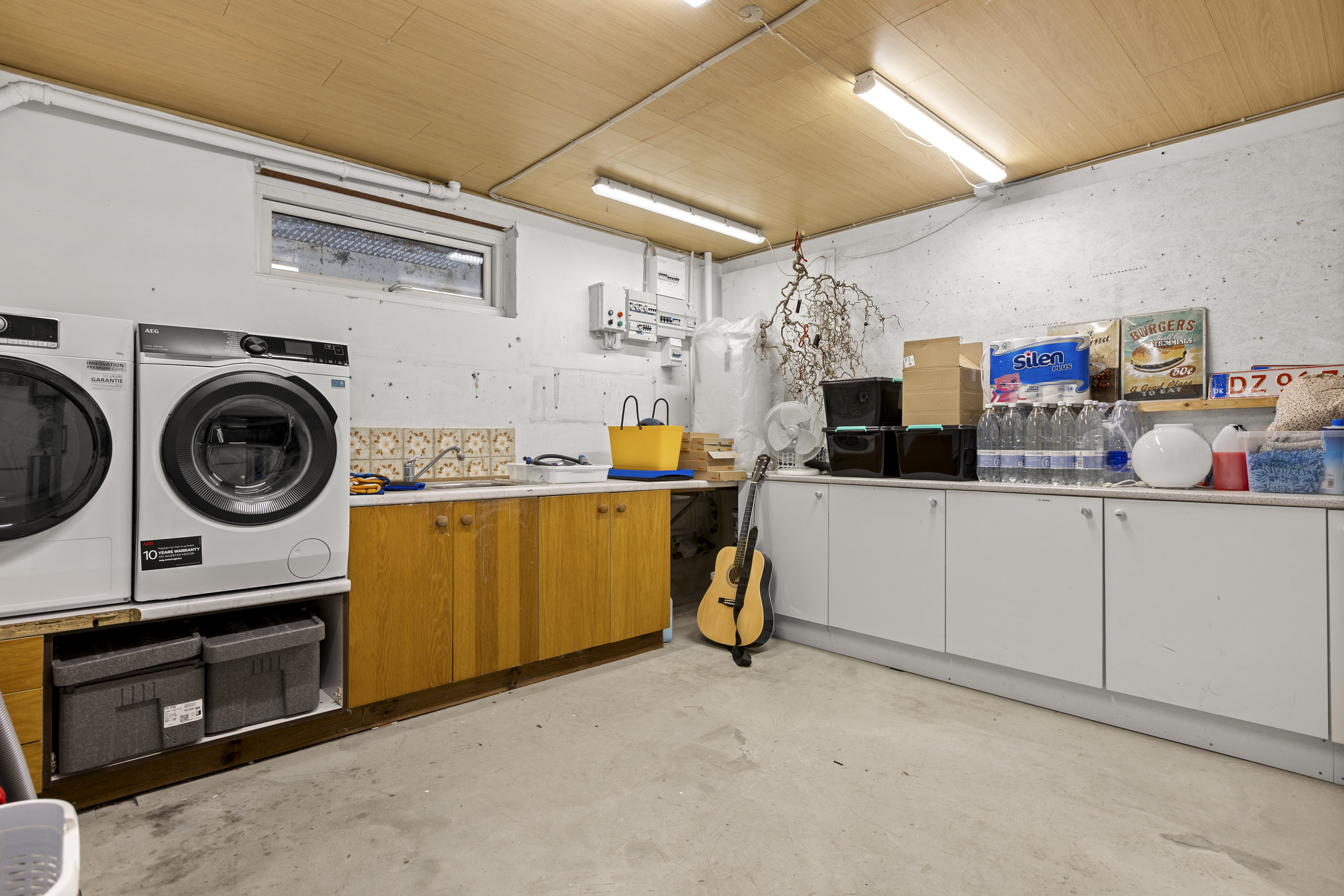 Fremhævet vaskerum billede i fuldskærmstilstand. Billede af Lerchenfeldvej 47, 4400 Kalundborg