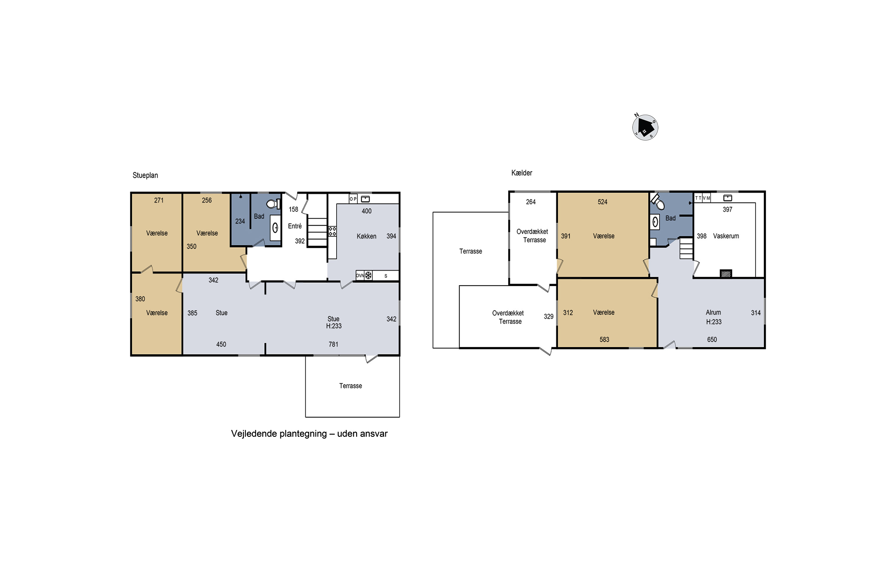 Plantegninger billede af Lerchenfeldvej 47, 4400 Kalundborg