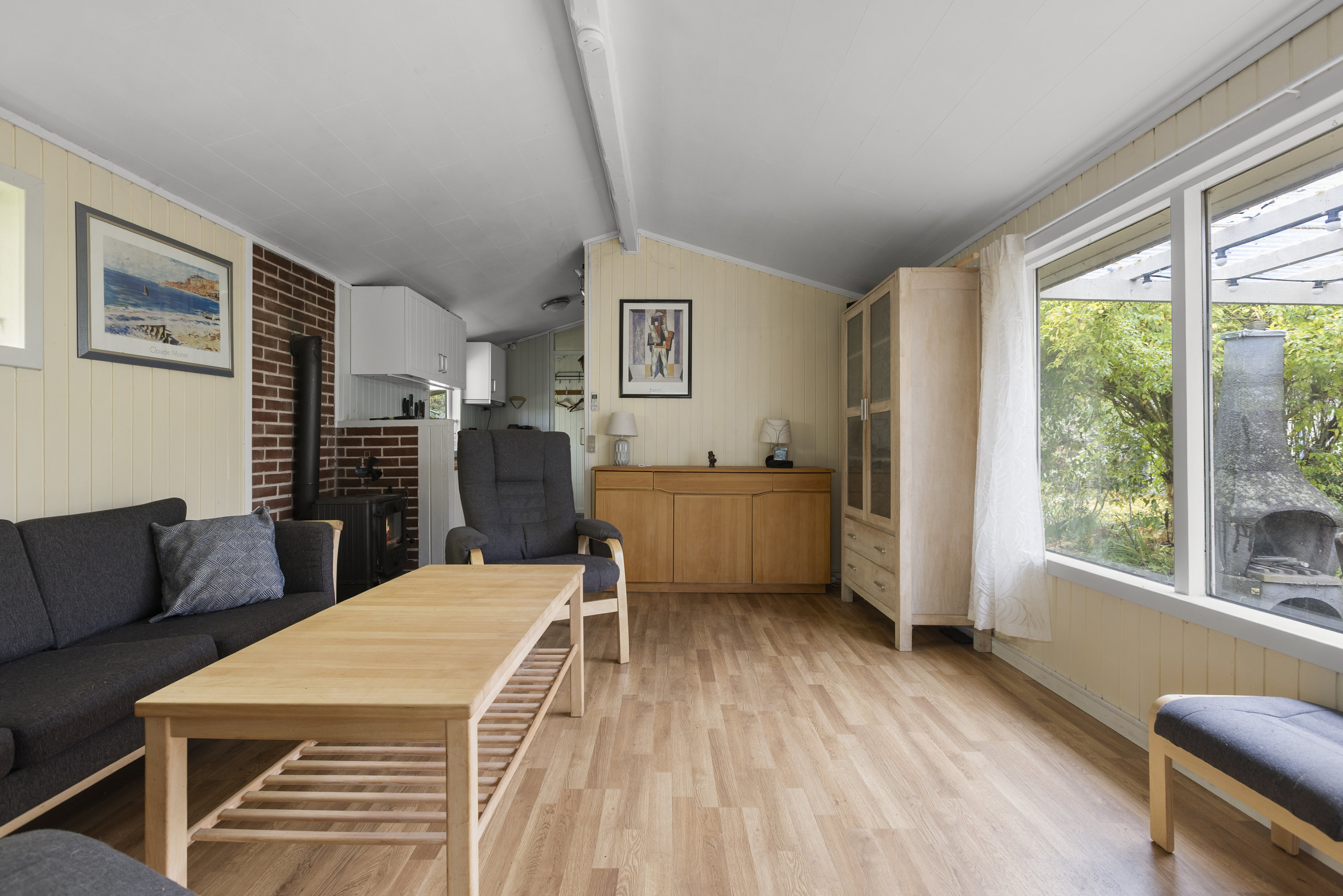 Fremhævet stue billede i fuldskærmstilstand. Billede af Hannesvej 8, Kaldred, 4593 Eskebjerg