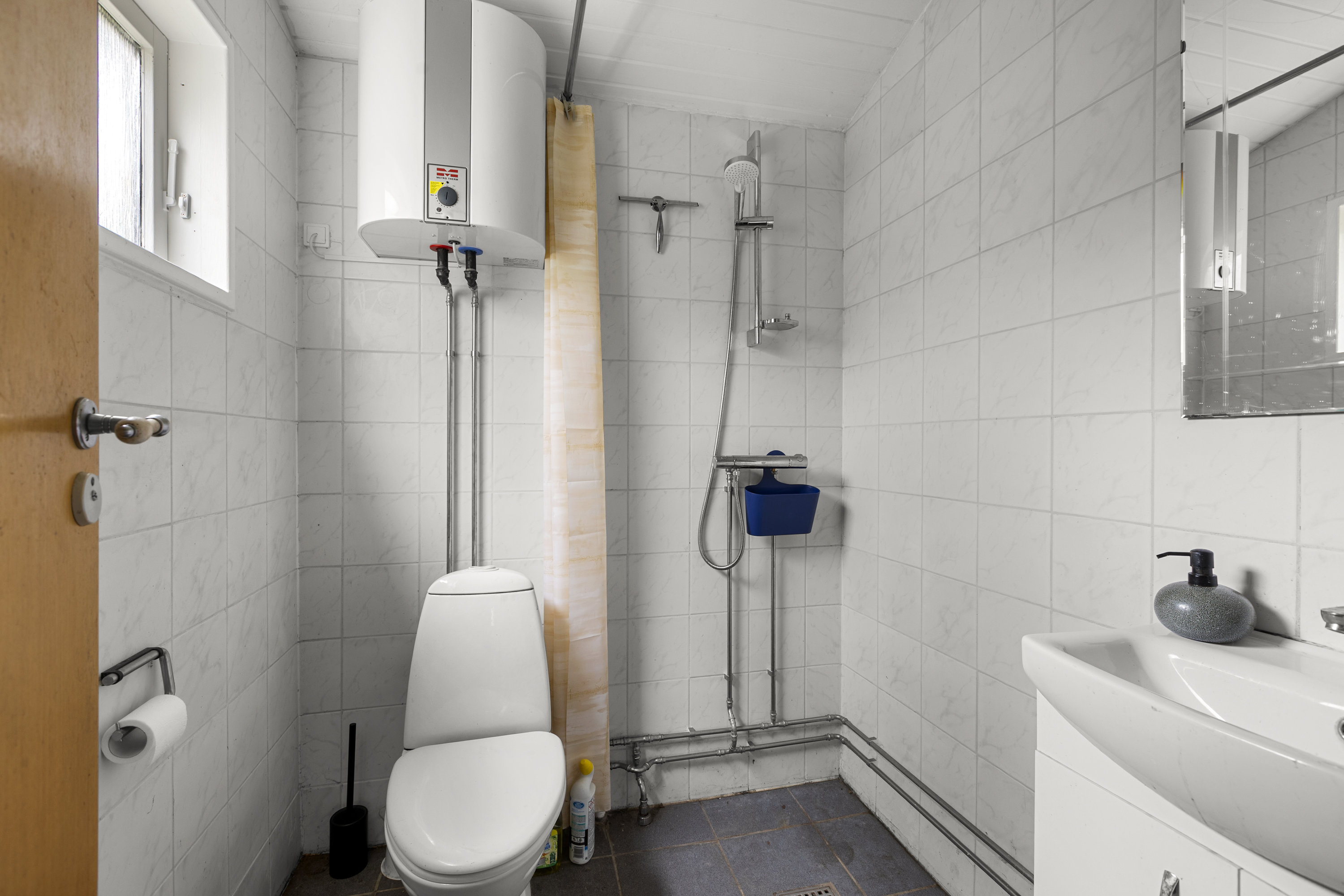 Fremhævet badeværelse billede i fuldskærmstilstand. Billede af Hannesvej 8, Kaldred, 4593 Eskebjerg