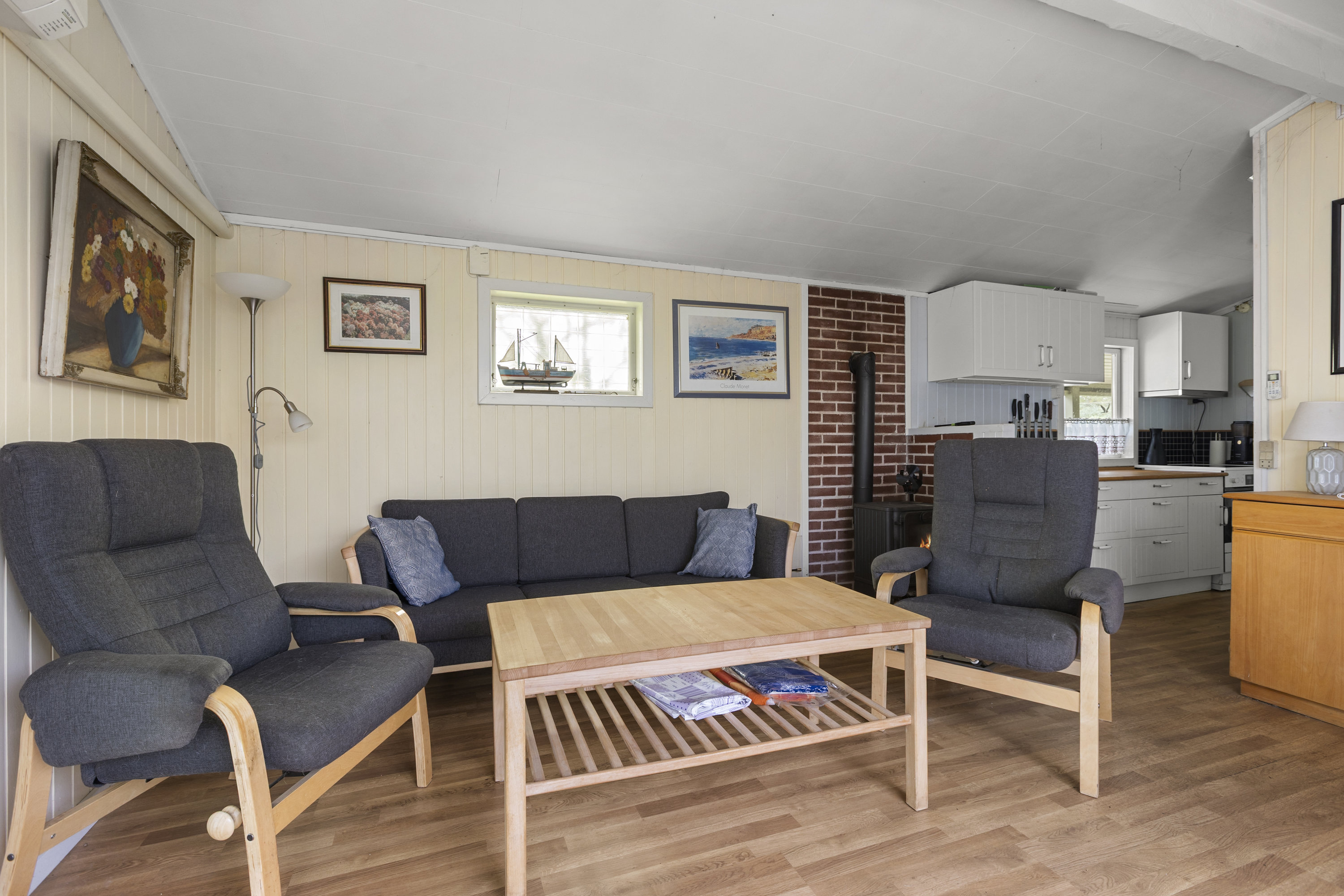 Fremhævet stue billede i fuldskærmstilstand. Billede af Hannesvej 8, Kaldred, 4593 Eskebjerg