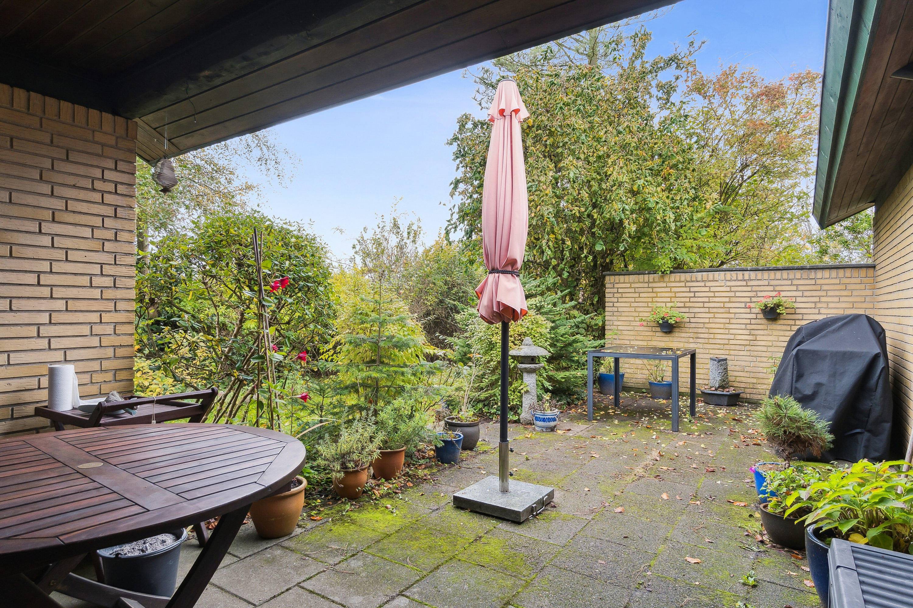 Fremhævet overdækket terrasse billede i fuldskærmstilstand. Billede af Merkurvej 27, 8723 Løsning