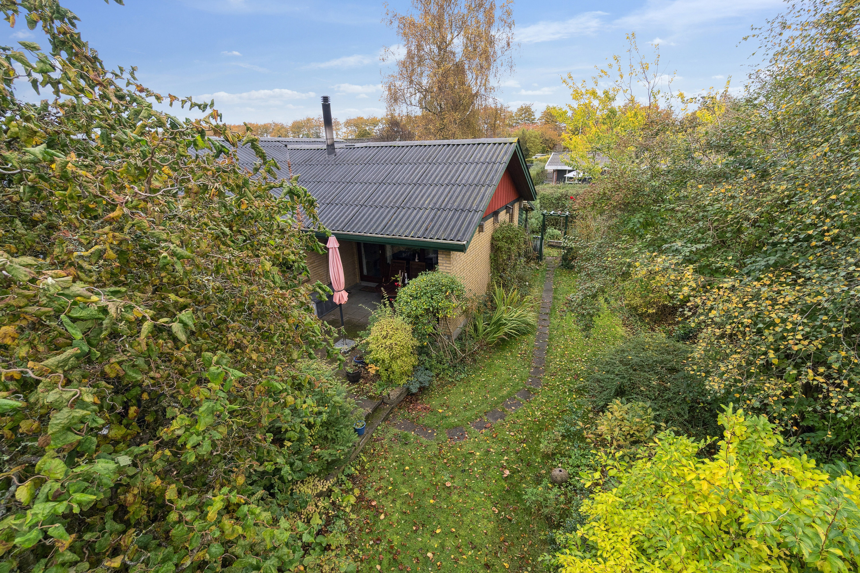 Fremhævet have billede i fuldskærmstilstand. Billede af Merkurvej 27, 8723 Løsning