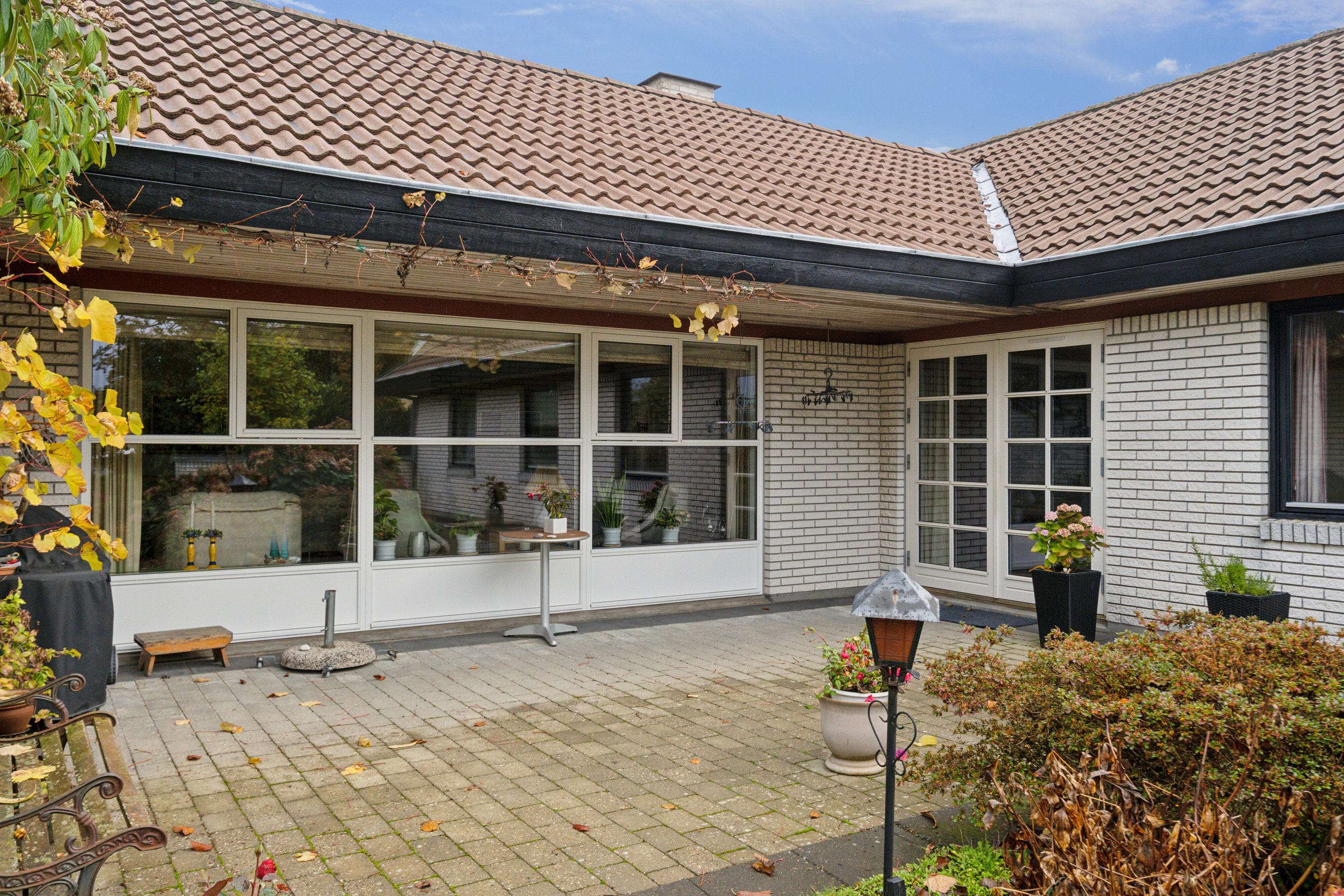 Fremhævet terrasse billede i fuldskærmstilstand. Billede af Baldersvej 26, 6040 Egtved