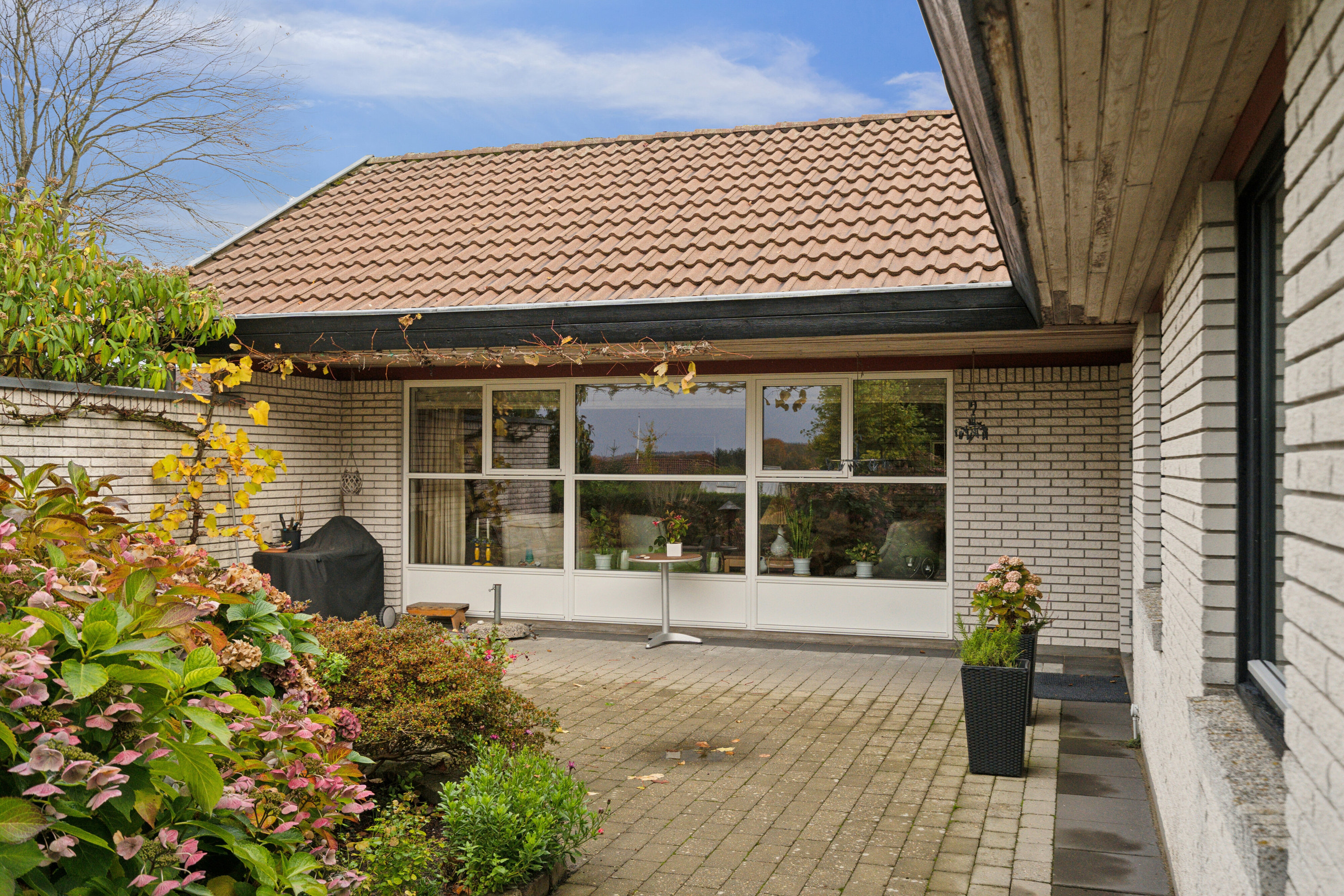 Fremhævet terrasse billede i fuldskærmstilstand. Billede af Baldersvej 26, 6040 Egtved