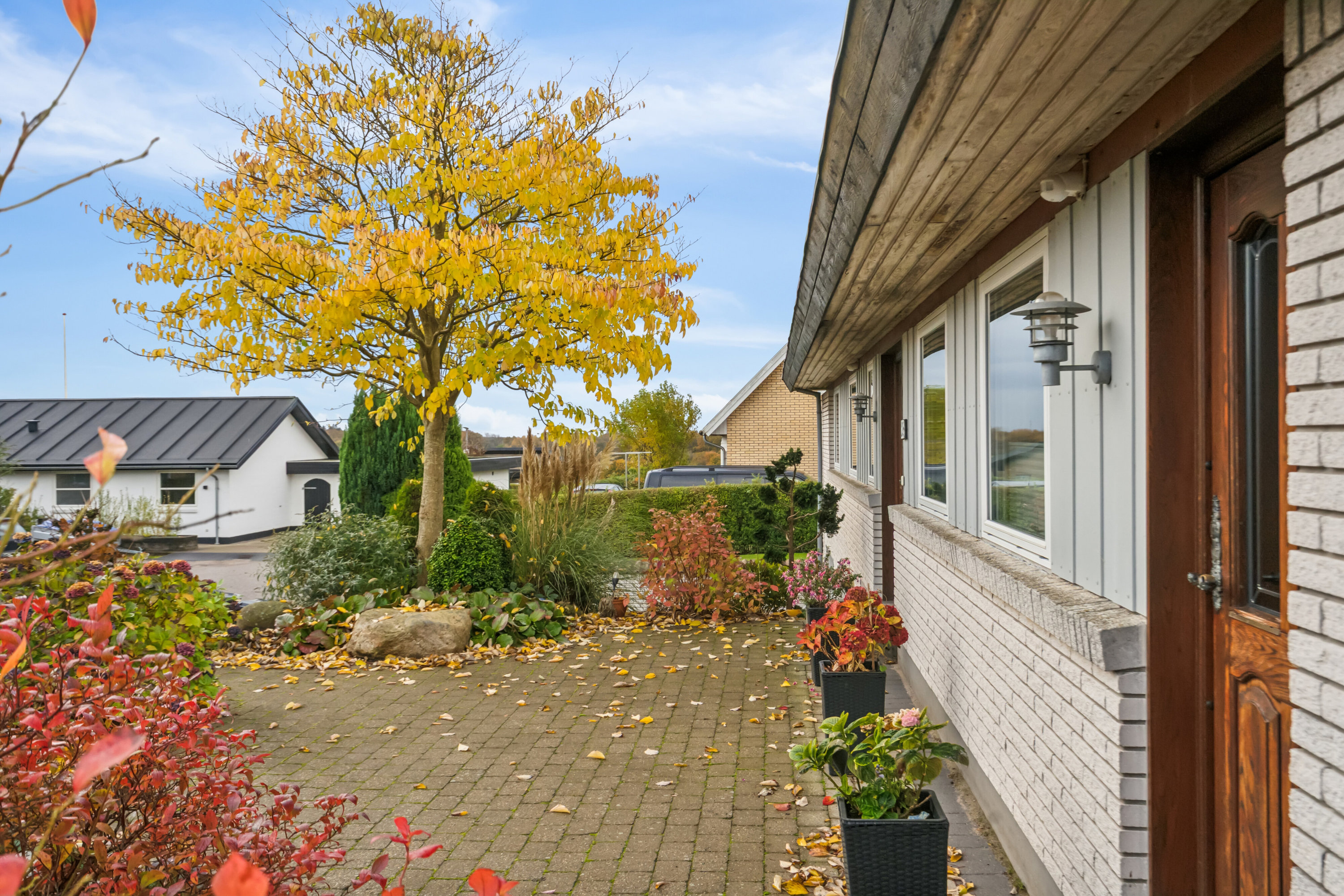 Fremhævet udendørs billede i fuldskærmstilstand. Billede af Baldersvej 26, 6040 Egtved