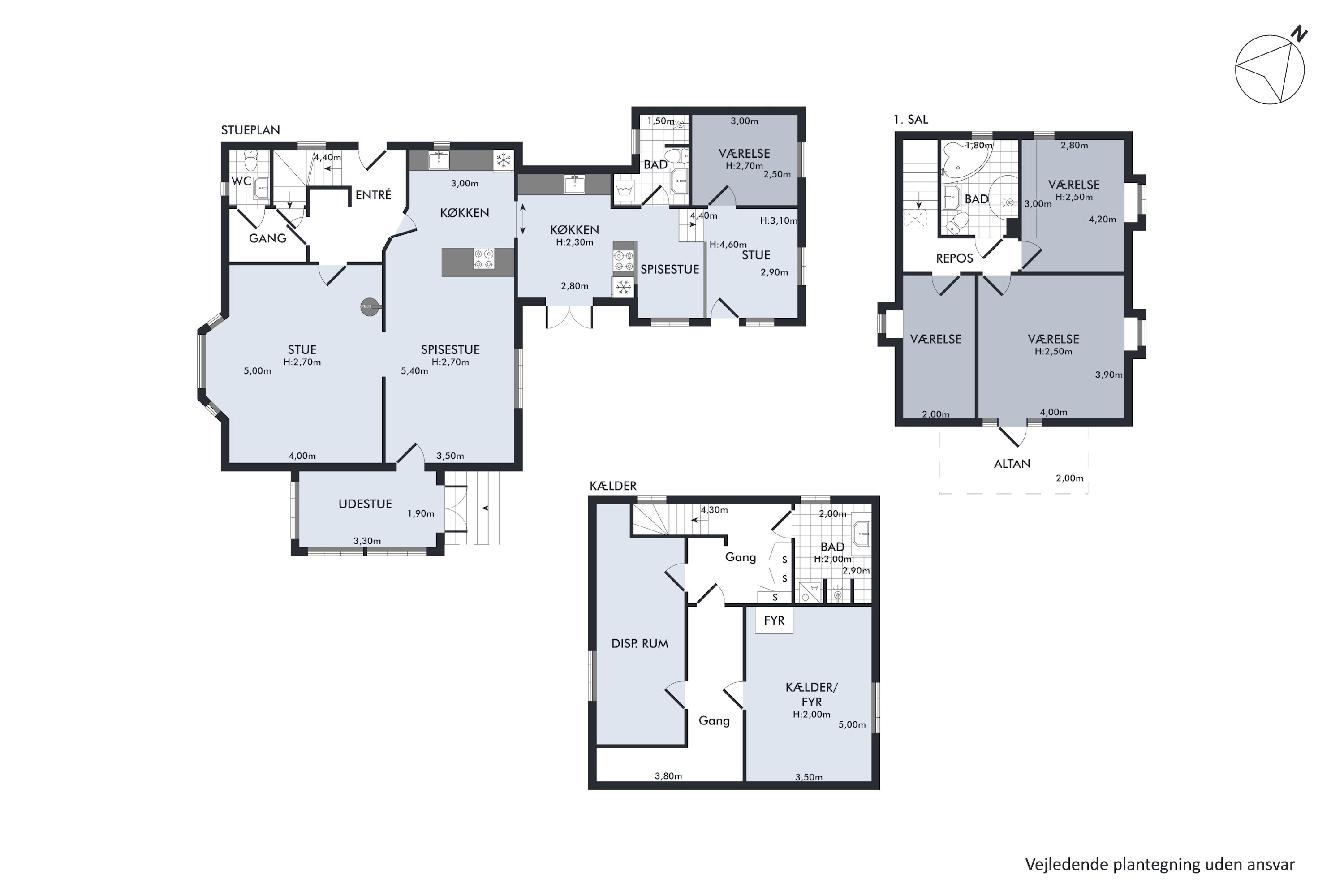 Plantegninger billede af Krogebjerg 1, 2720 Vanløse