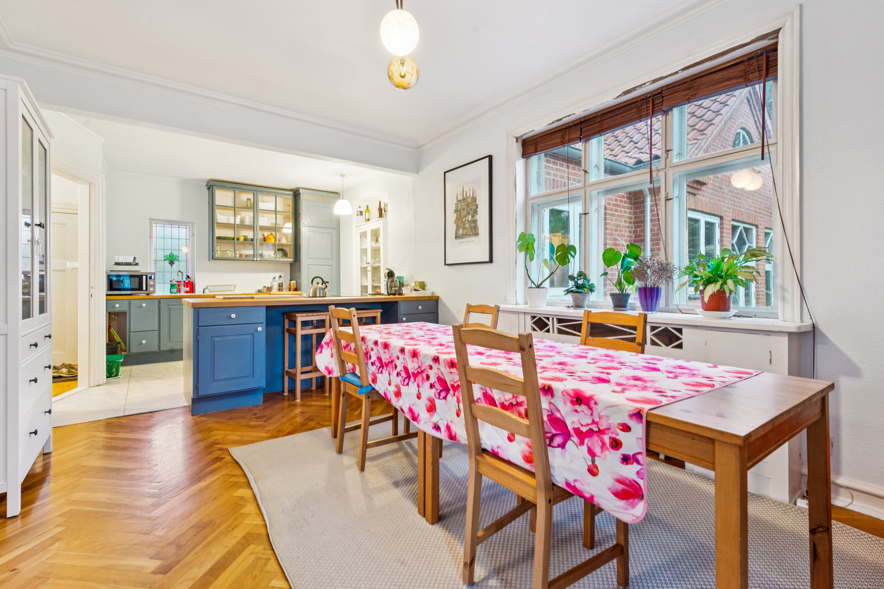 Miniaturebillede 1: spisestue. Billede af Krogebjerg 1, 2720 Vanløse