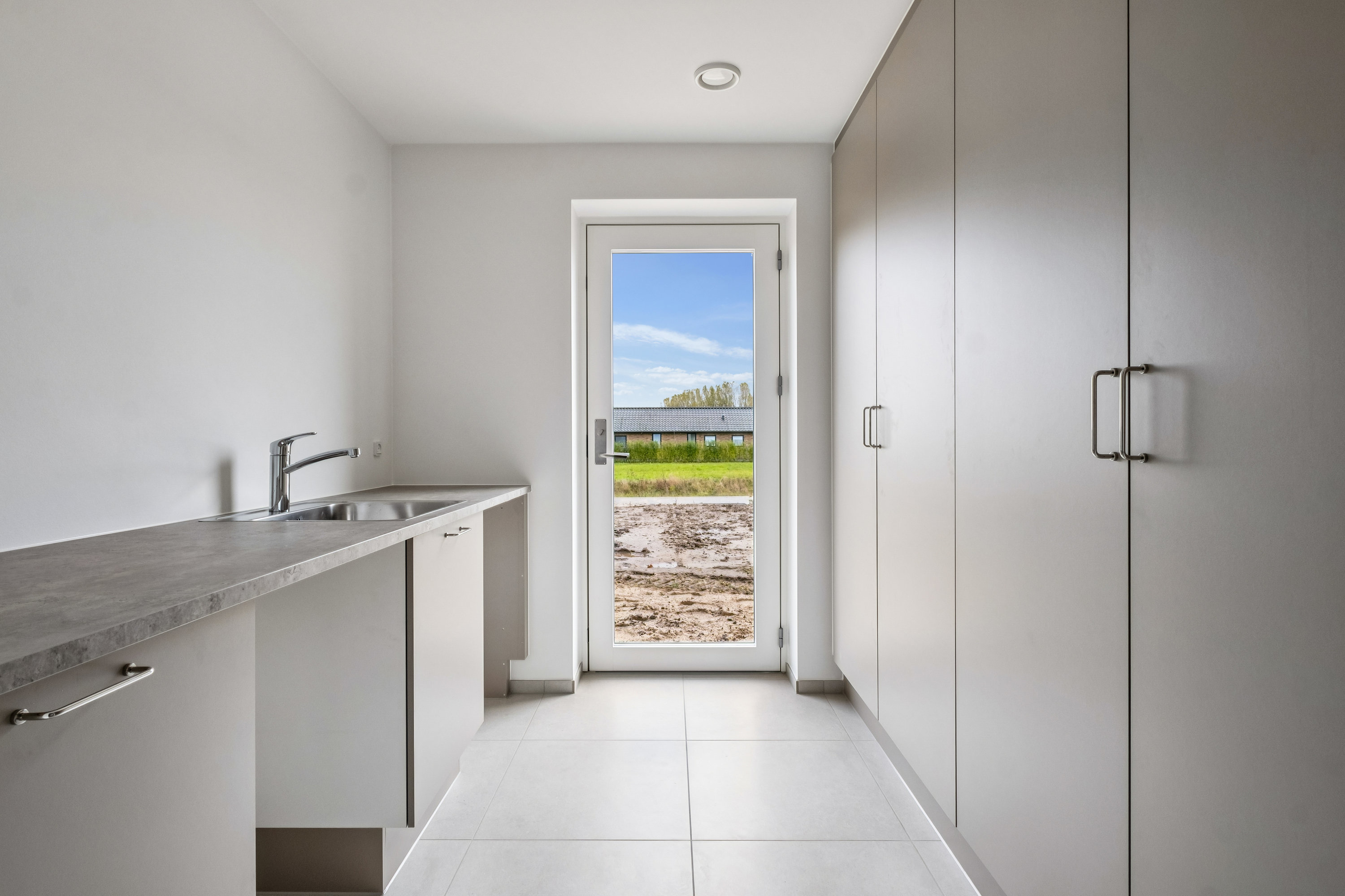 Fremhævet gang billede i fuldskærmstilstand. Billede af Georg Walther Andersens Vænge 8, Nebel, 8700 Horsens