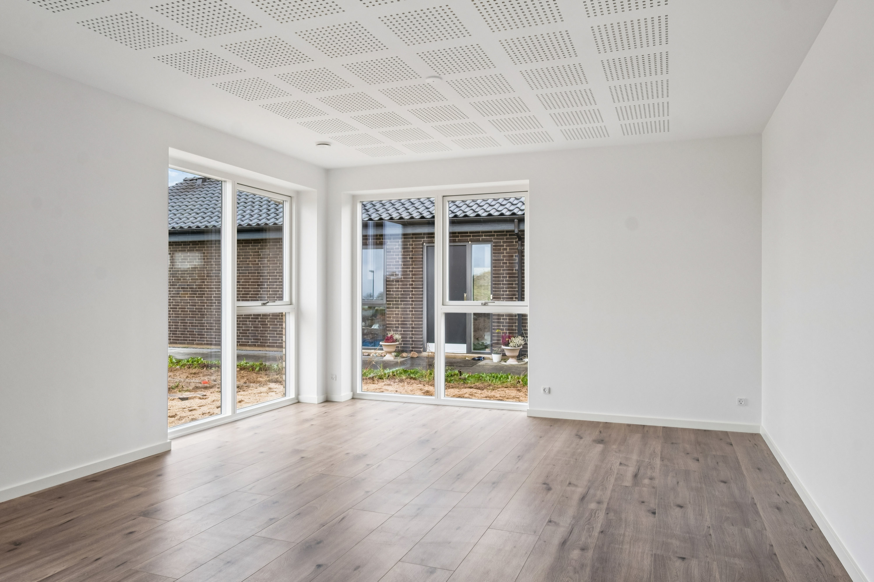 Fremhævet stue billede i fuldskærmstilstand. Billede af Georg Walther Andersens Vænge 8, Nebel, 8700 Horsens