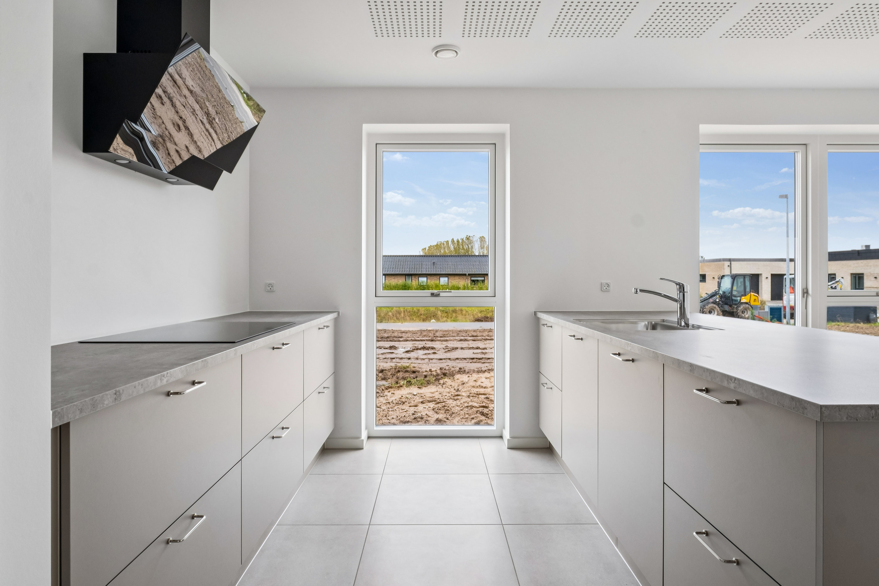 Fremhævet køkken billede i fuldskærmstilstand. Billede af Georg Walther Andersens Vænge 8, Nebel, 8700 Horsens