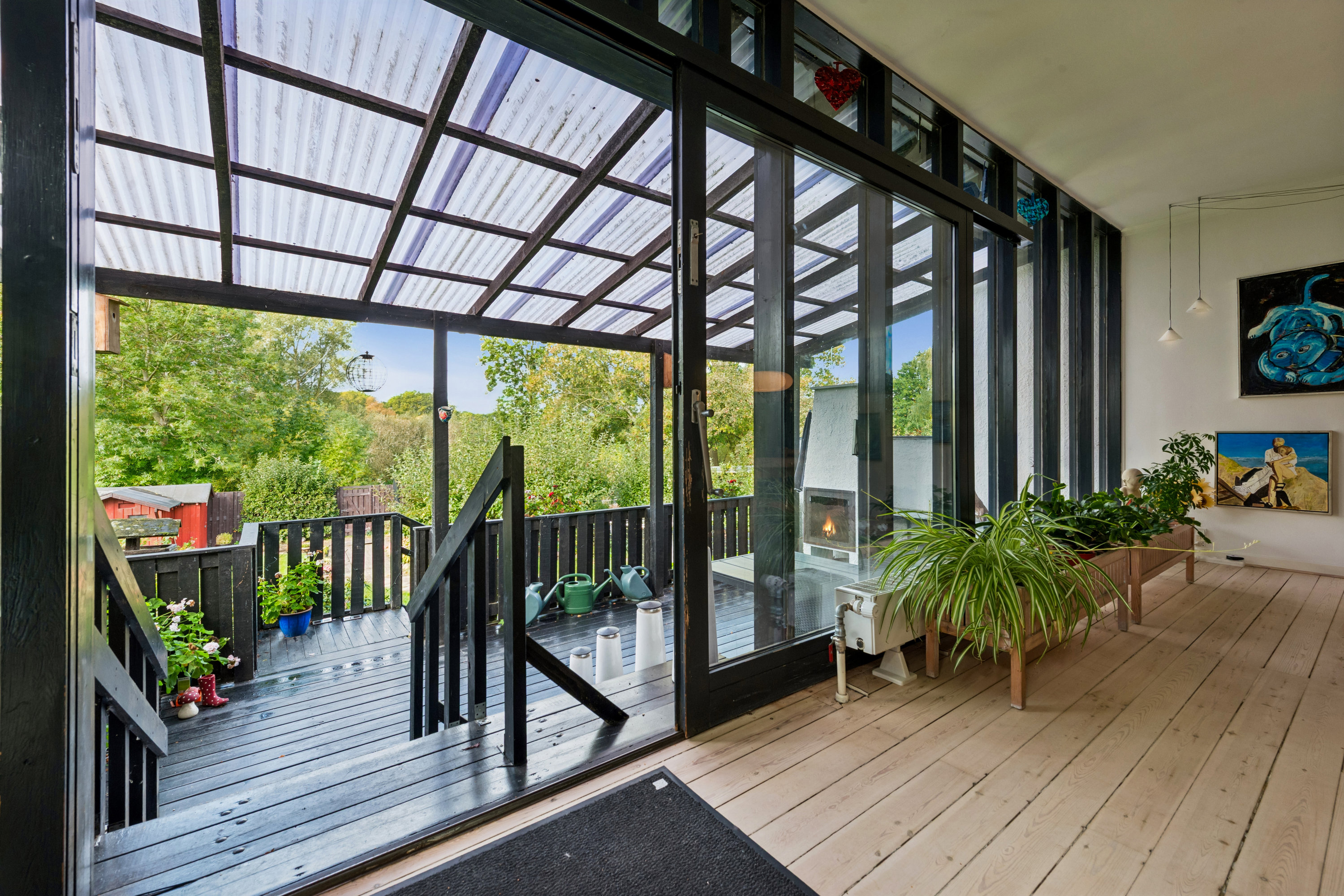 Fremhævet terrasse billede i fuldskærmstilstand. Billede af Dalvangen 43, 2700 Brønshøj