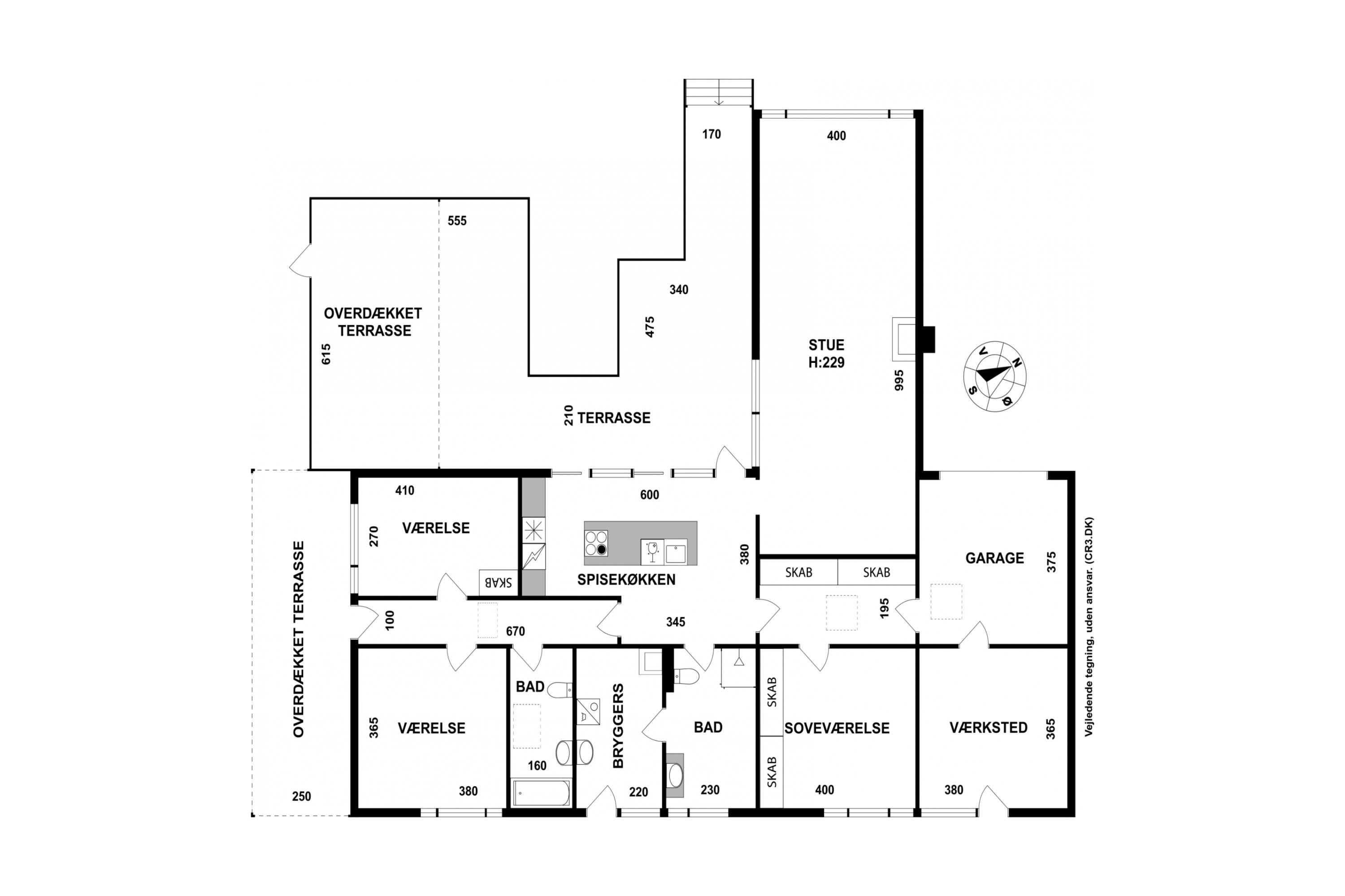 Plantegninger billede af Jupitervej 7, 3100 Hornbæk
