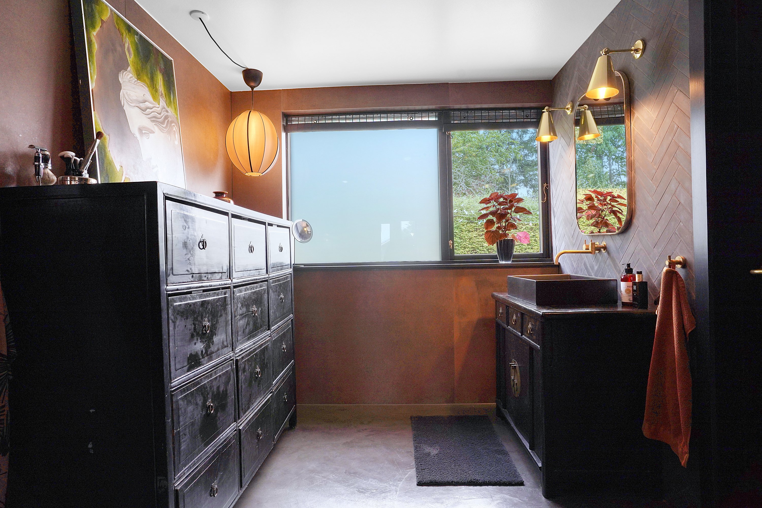 Fremhævet badeværelse billede i fuldskærmstilstand. Billede af Jupitervej 7, 3100 Hornbæk