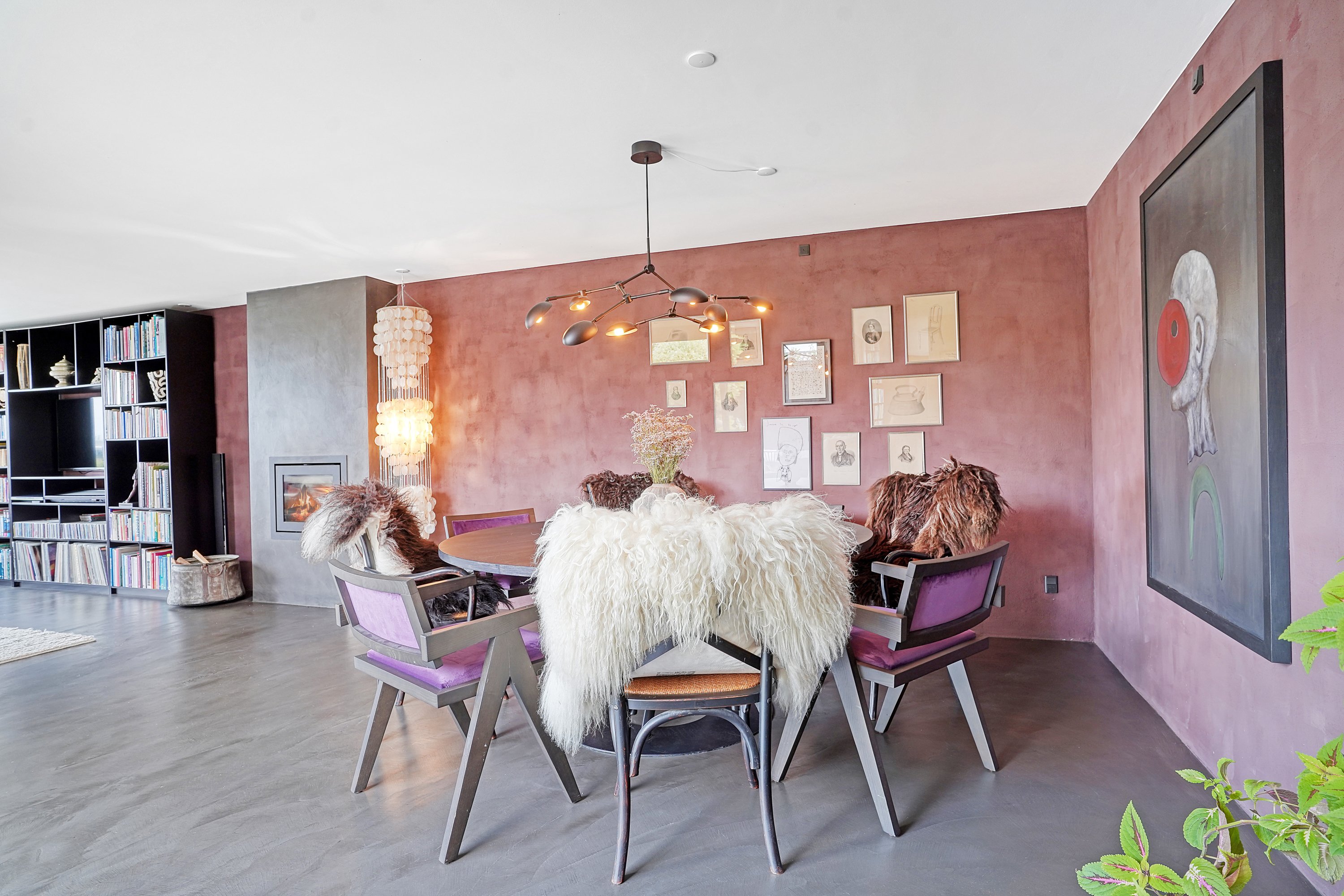 Fremhævet spisestue billede i fuldskærmstilstand. Billede af Jupitervej 7, 3100 Hornbæk