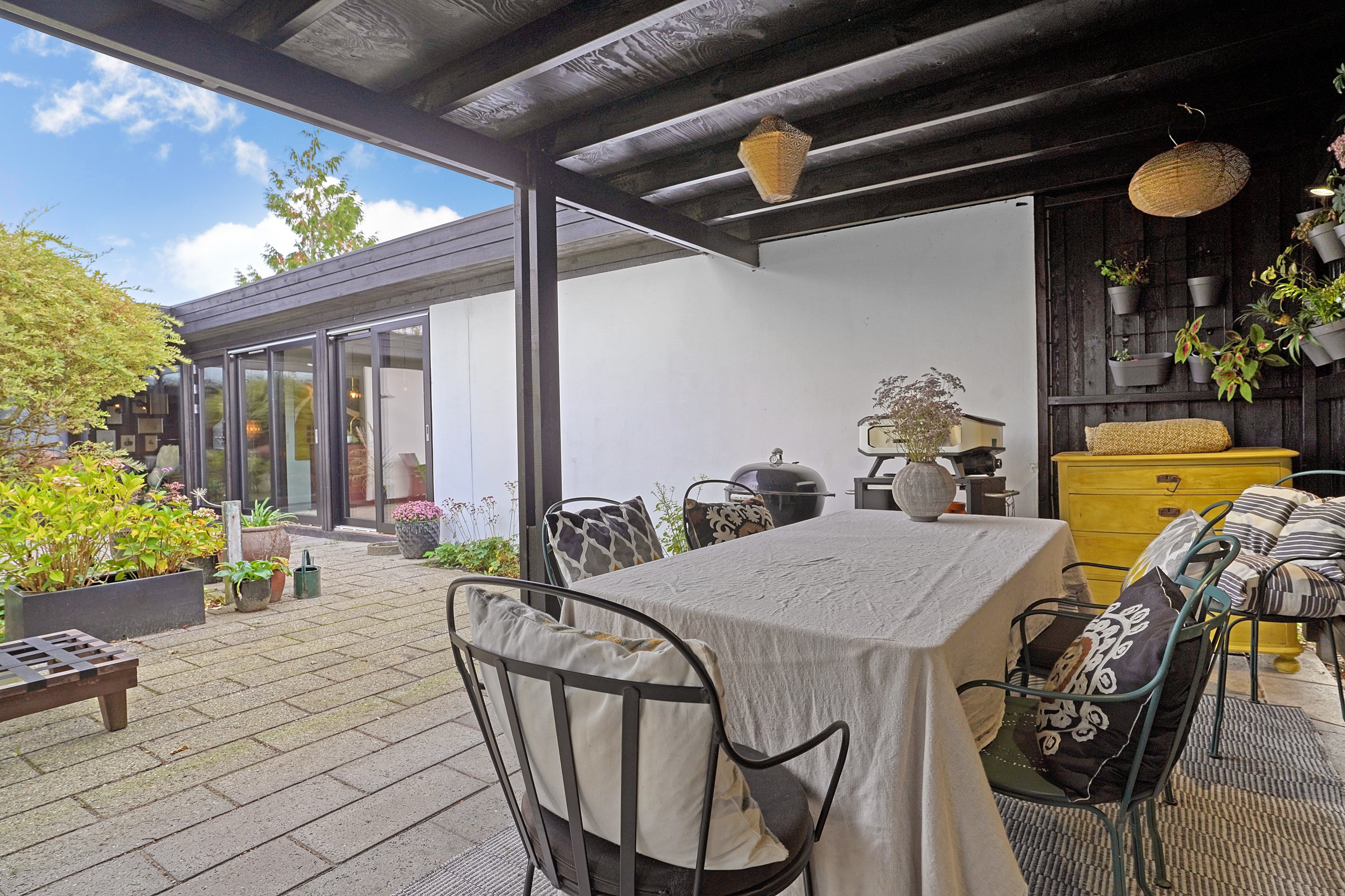 Fremhævet terrasse billede i fuldskærmstilstand. Billede af Jupitervej 7, 3100 Hornbæk