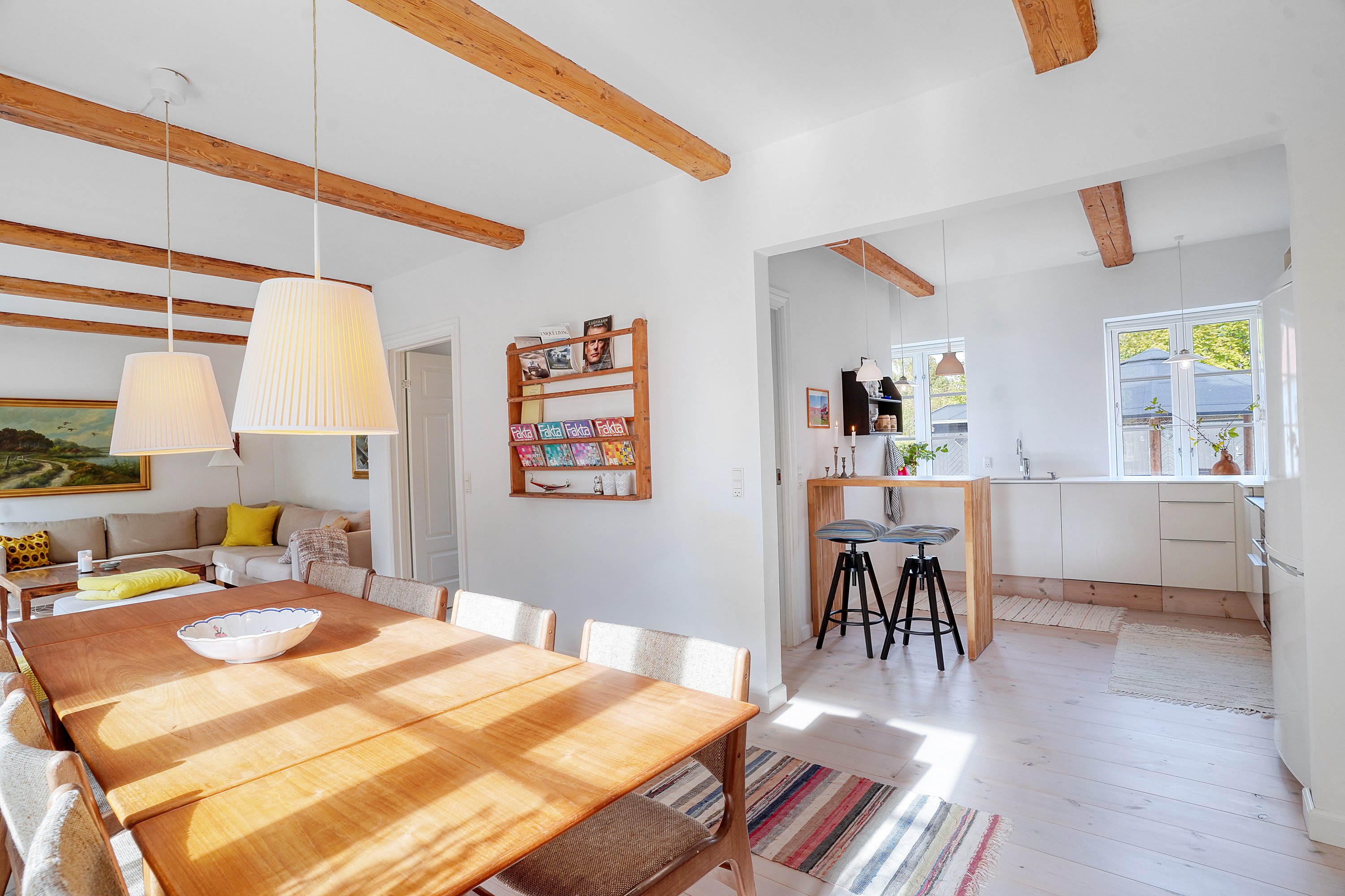 Fremhævet spisestue billede i fuldskærmstilstand. Billede af Agerkær 18C, Udsholt, 3250 Gilleleje