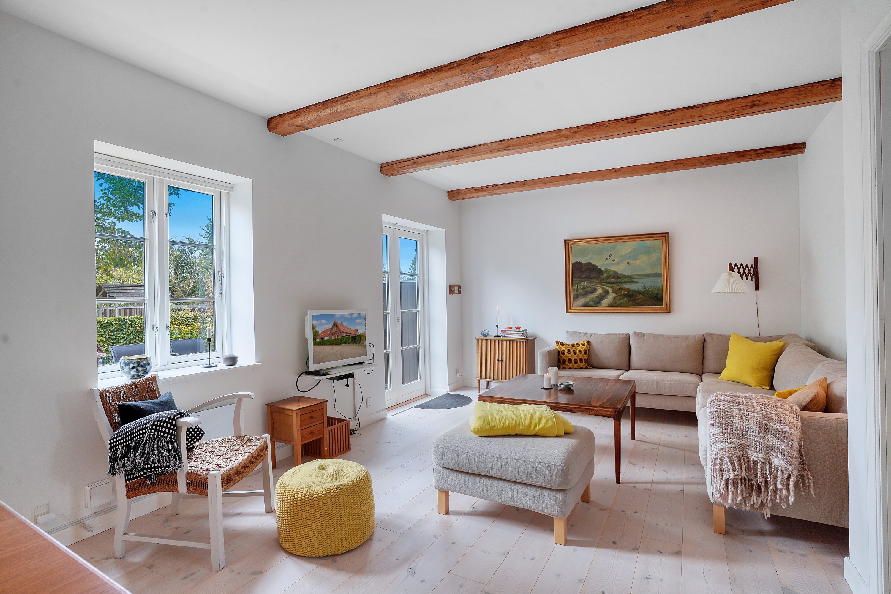 Fremhævet stue billede i fuldskærmstilstand. Billede af Agerkær 18C, Udsholt, 3250 Gilleleje