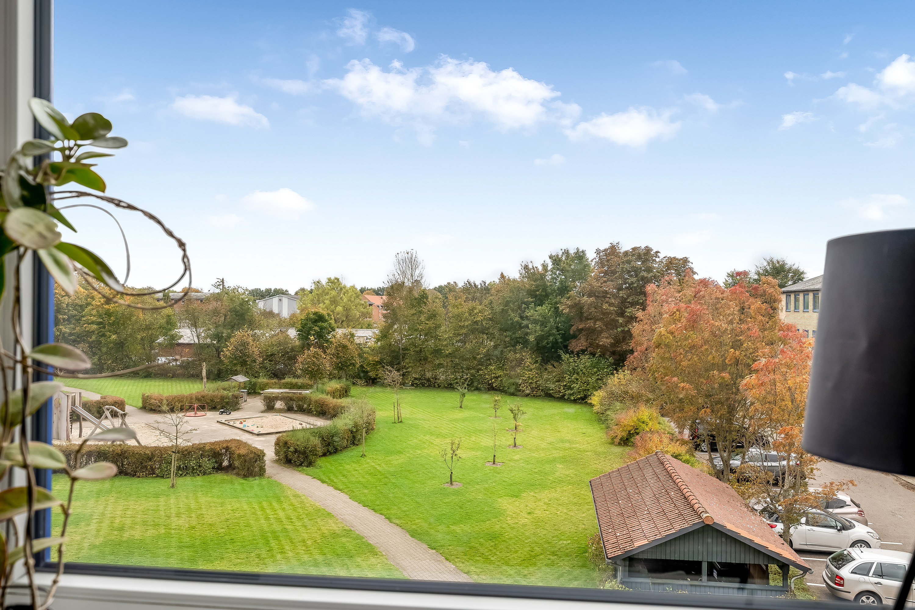 Miniaturebillede 1: udsigt. Billede af Doktorvænget 13, 2. th., 7500 Holstebro