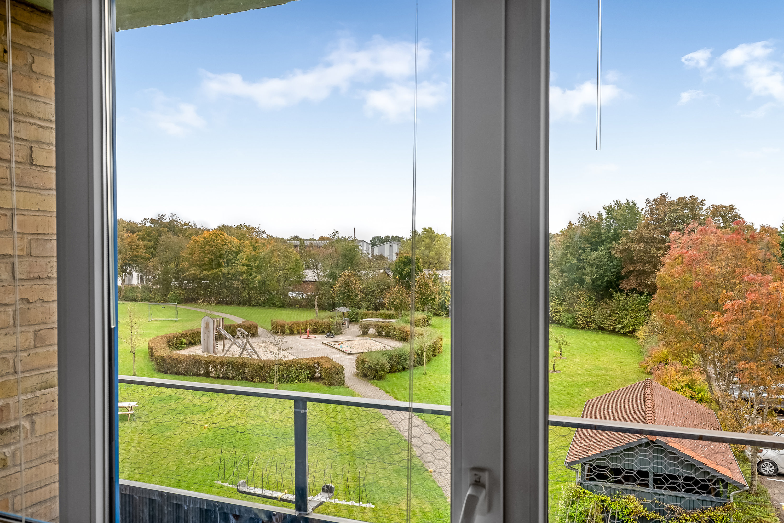 Miniaturebillede 2: udsigt. Billede af Doktorvænget 13, 2. th., 7500 Holstebro