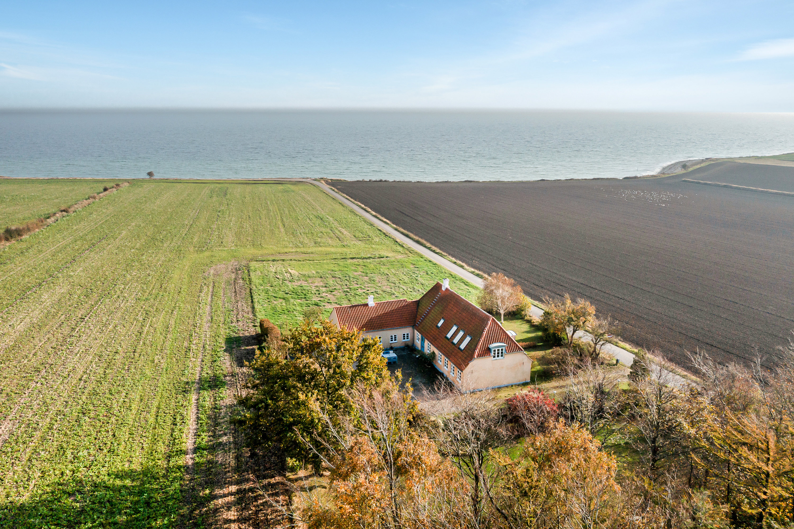 Miniaturebillede 2: luftfoto. Billede af Havsmarken 1, 5970 Ærøskøbing